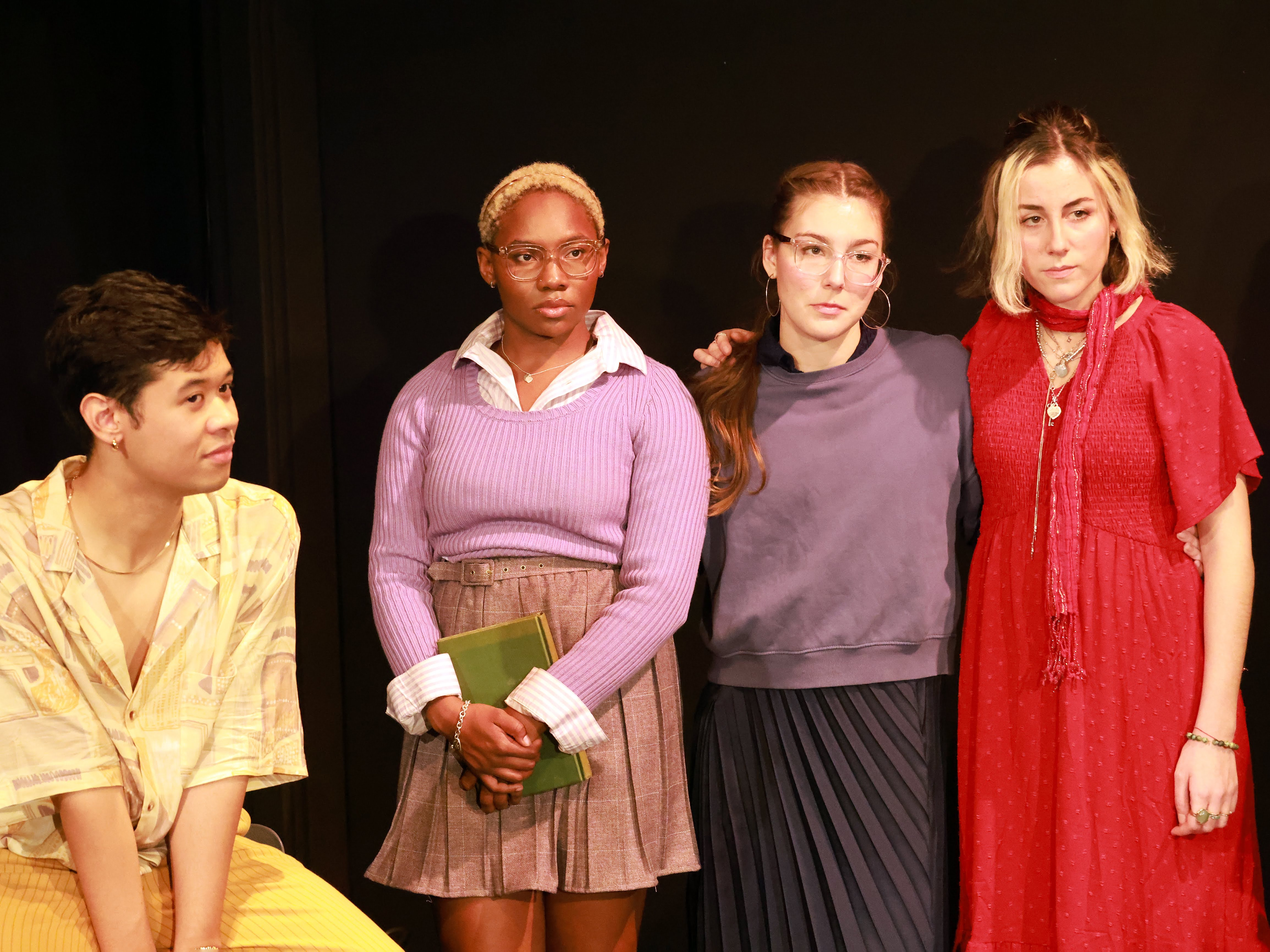 Mad for Love. An adaptation of Lope De Vega's 'La Dama Boba', directed by Paula Rodriguez. Produced by the British American Drama Academy. Performed at the New Diorama Theater in London, UK, on December 13th, 2023.