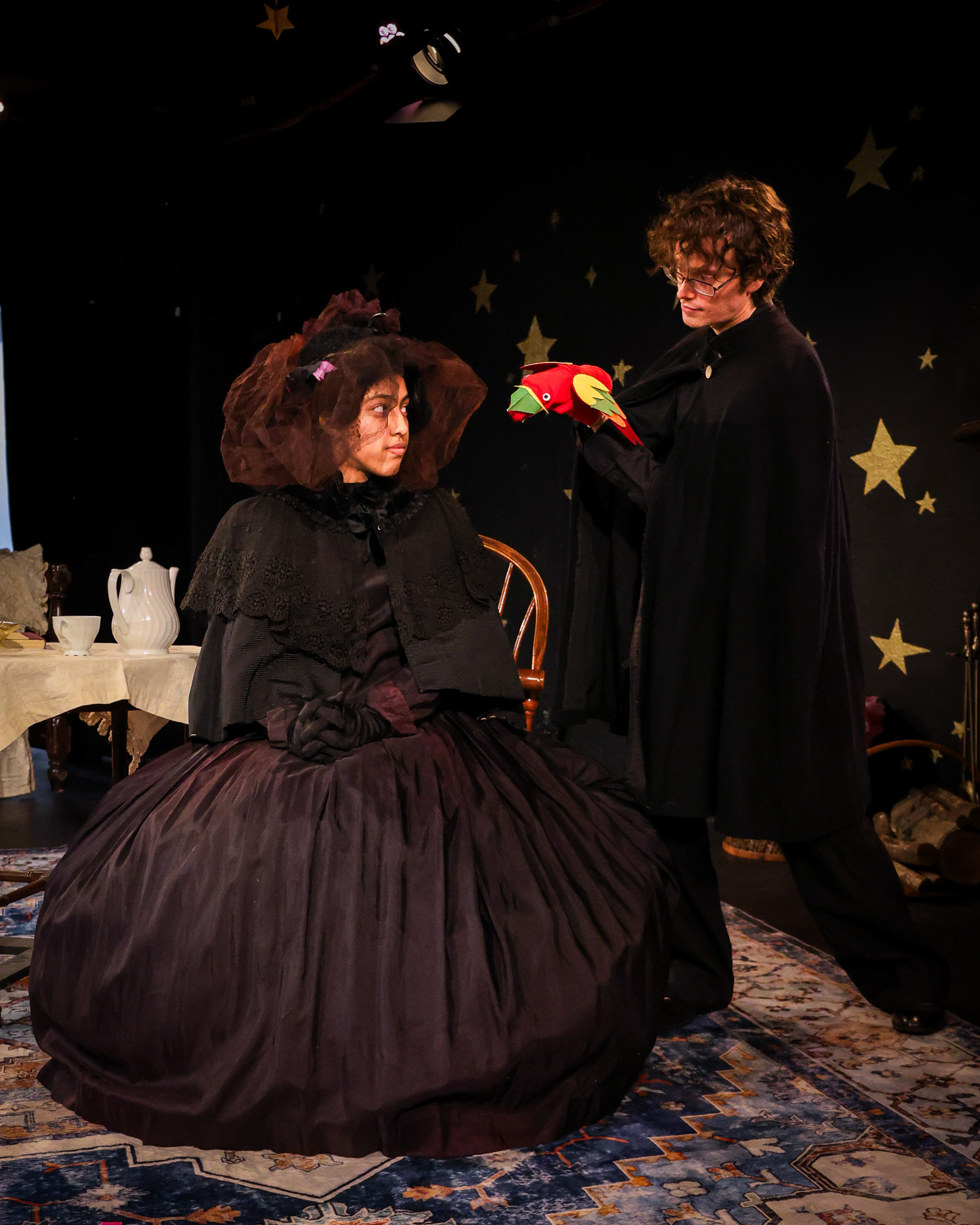 Little Women by Kate Hamill. (Adapted from the novel by Luisa May Alcott) Directed by Oona Hutchman. Produced by Downstage Theatre Company. Performed on December 5th, 6th, and 7th of 2024 at Sarah Lawrence College.