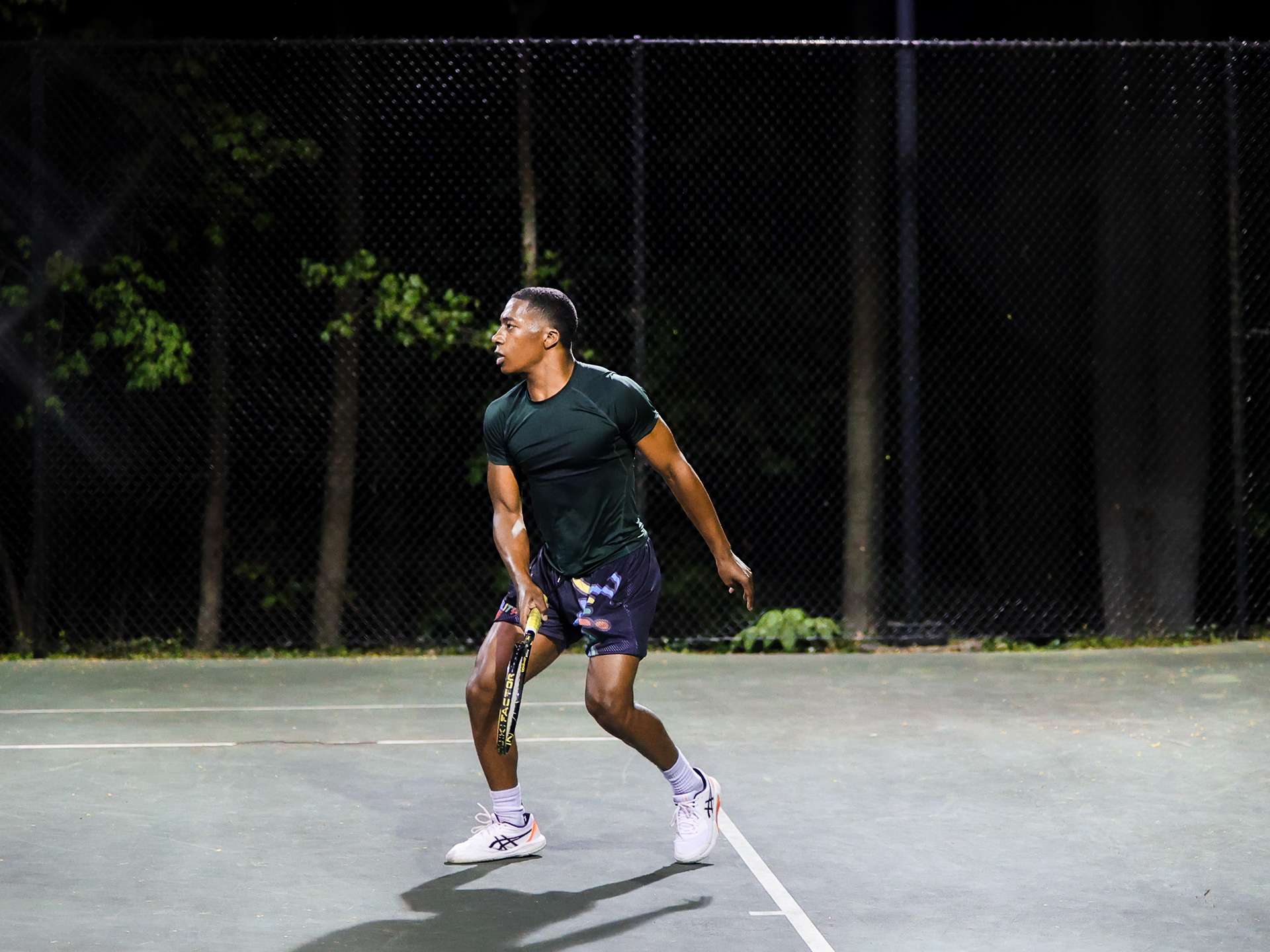 Sarah Lawrence College Men's Tennis Senior Night against St. Joseph's Long Island. Thursday, April 24th, 2025. Bronxville, New York.