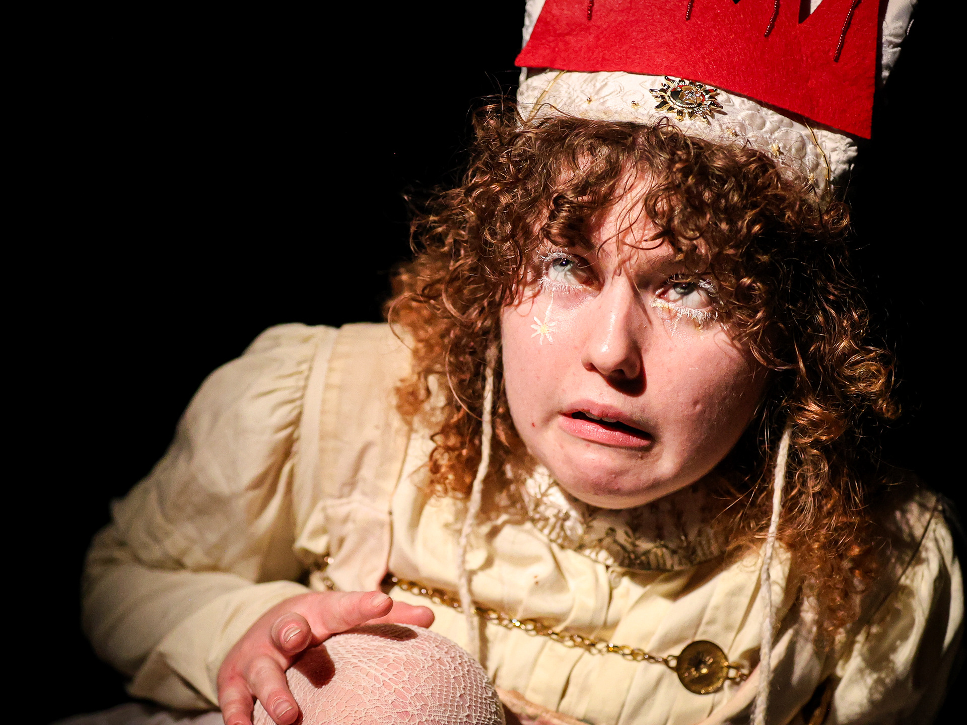 Richard III by William Shakespeare. Performed by Shrews Naked Shakespeare  on April  4th, 5th, and 6th of 2025 at Sarah Lawrence College.