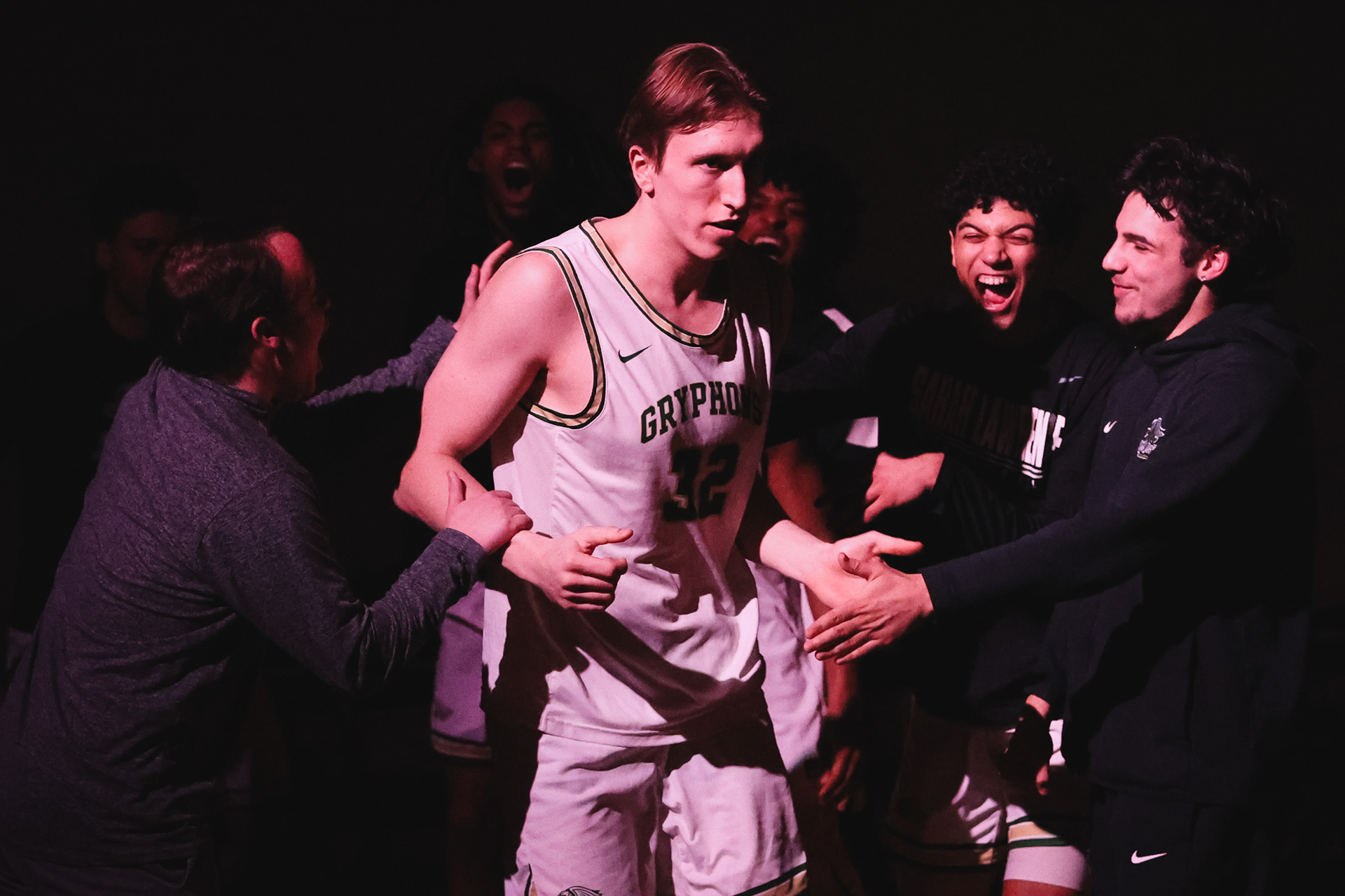 Sarah Lawrence College Men's Basketball Skyline Conference Championship against University of Mount Saint Vincent. Tuesday, February 25th, 2025. Bronxville, New York.