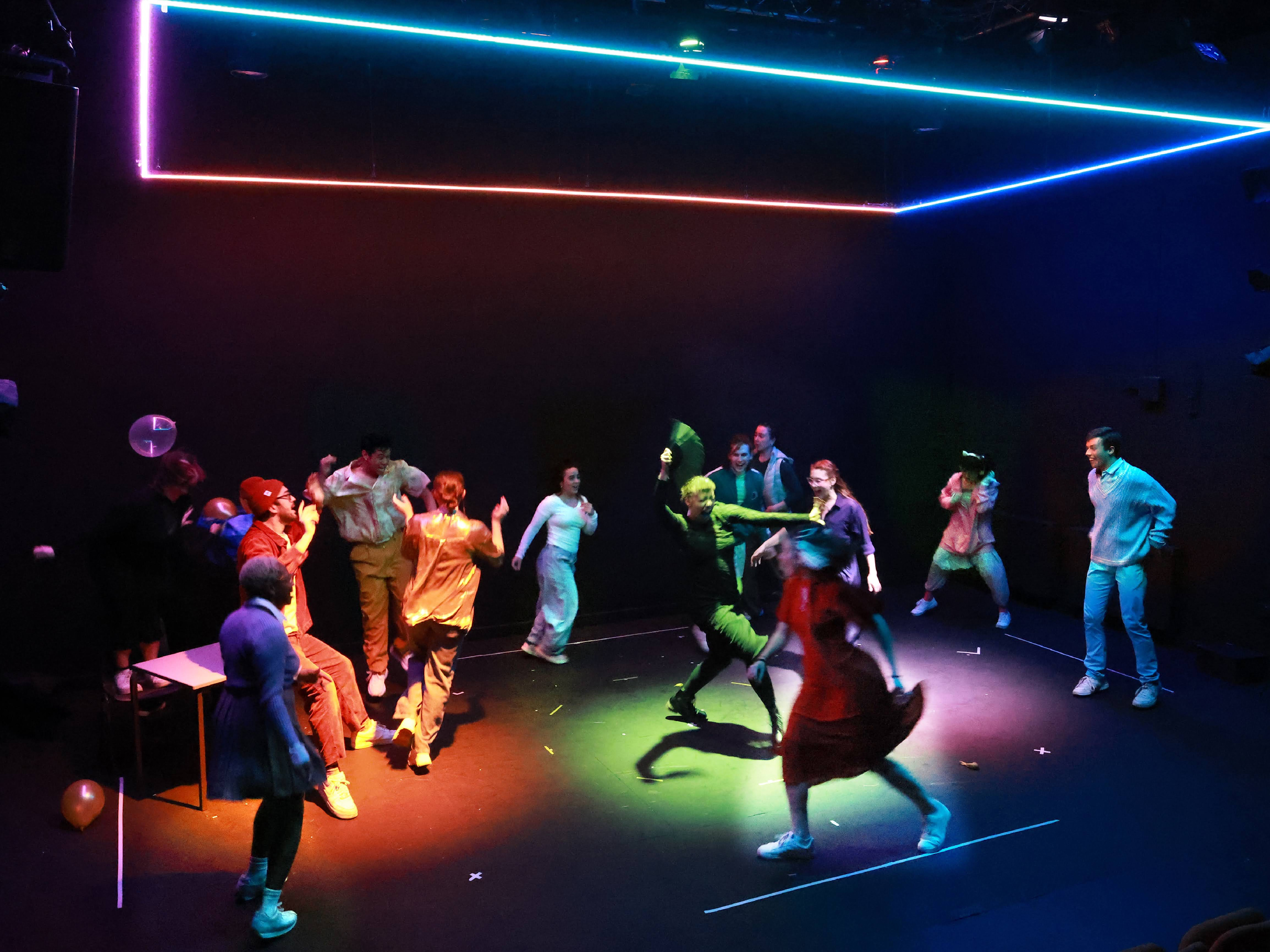 Mad for Love. An adaptation of Lope De Vega's 'La Dama Boba', directed by Paula Rodriguez. Produced by the British American Drama Academy. Performed at the New Diorama Theater in London, UK, on December 13th, 2023.