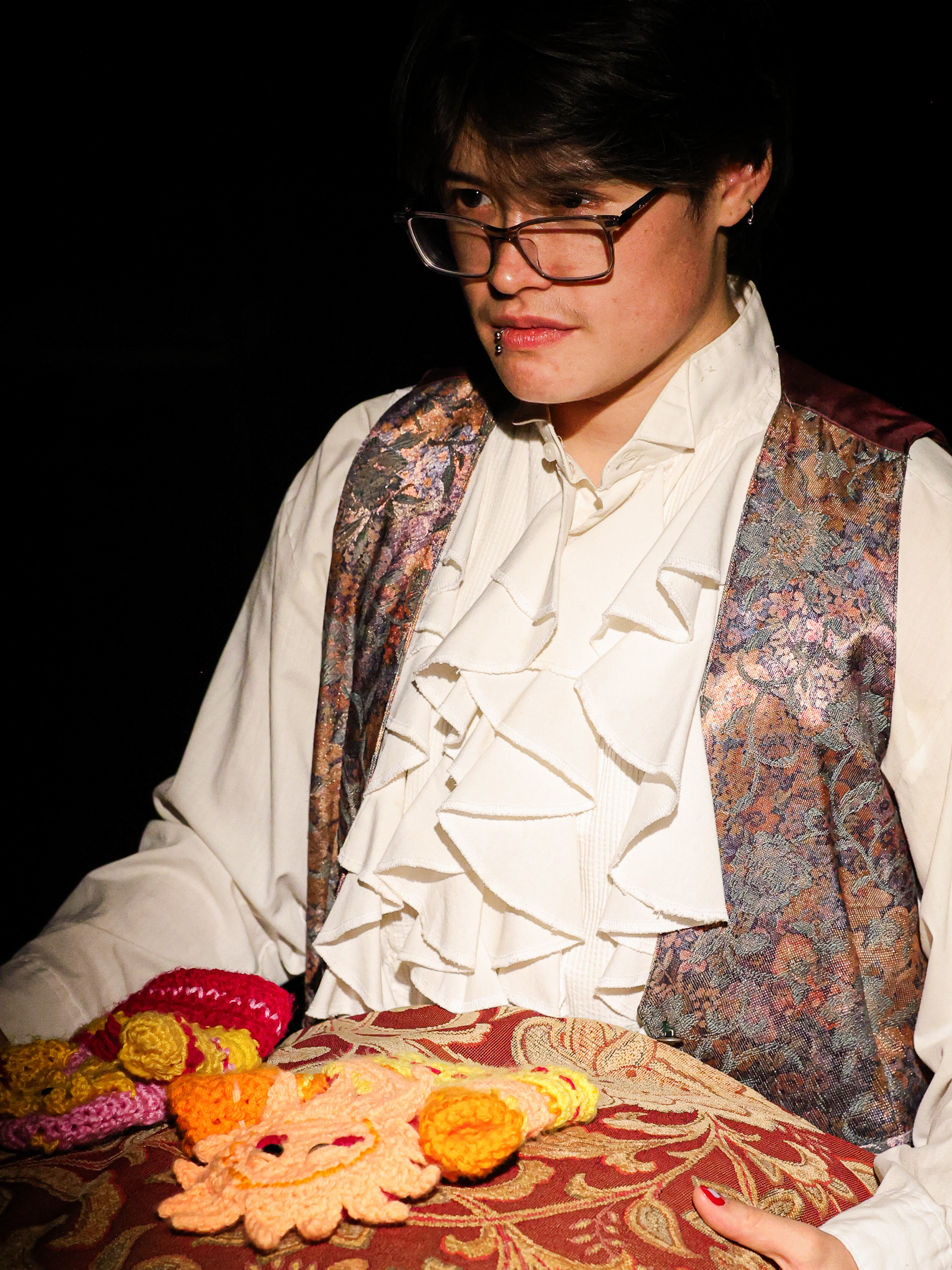 Richard III by William Shakespeare. Performed by Shrews Naked Shakespeare  on April  4th, 5th, and 6th of 2025 at Sarah Lawrence College.