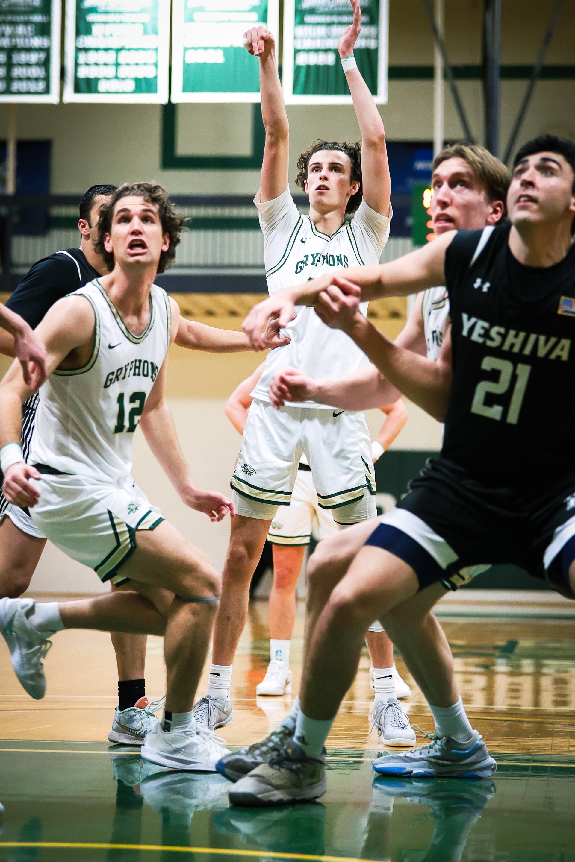 Sarah Lawrence College Men's Basketball Skyline Conference Championship Semifinals against Yeshiva University. Thursday, February 27th, 2025. Bronxville, New York.