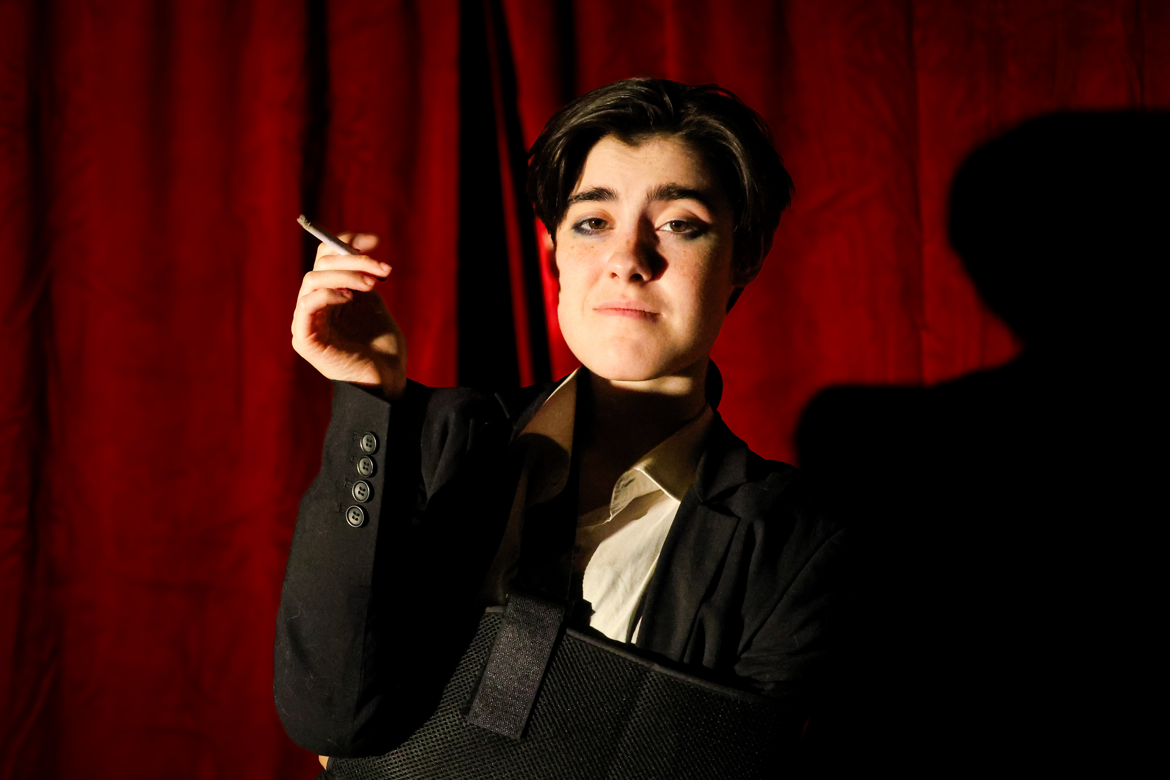 Showbiz Kid by Teddy Routhier. Directed by Maura Pelczynski. Produced by Melancholy Players Theatre Company. Performed on November  1st, 2nd, and 3rd of 2024 at Sarah Lawrence College.