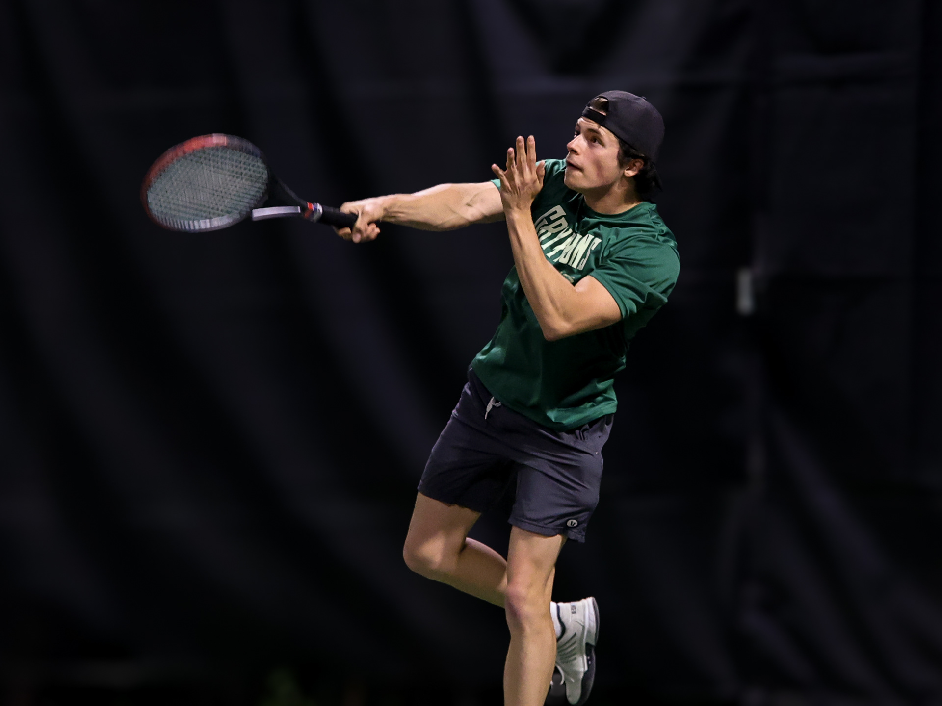 Sarah Lawrence College Men's Tennis Senior Night against St. Joseph's Long Island. Thursday, April 24th, 2025. Bronxville, New York.