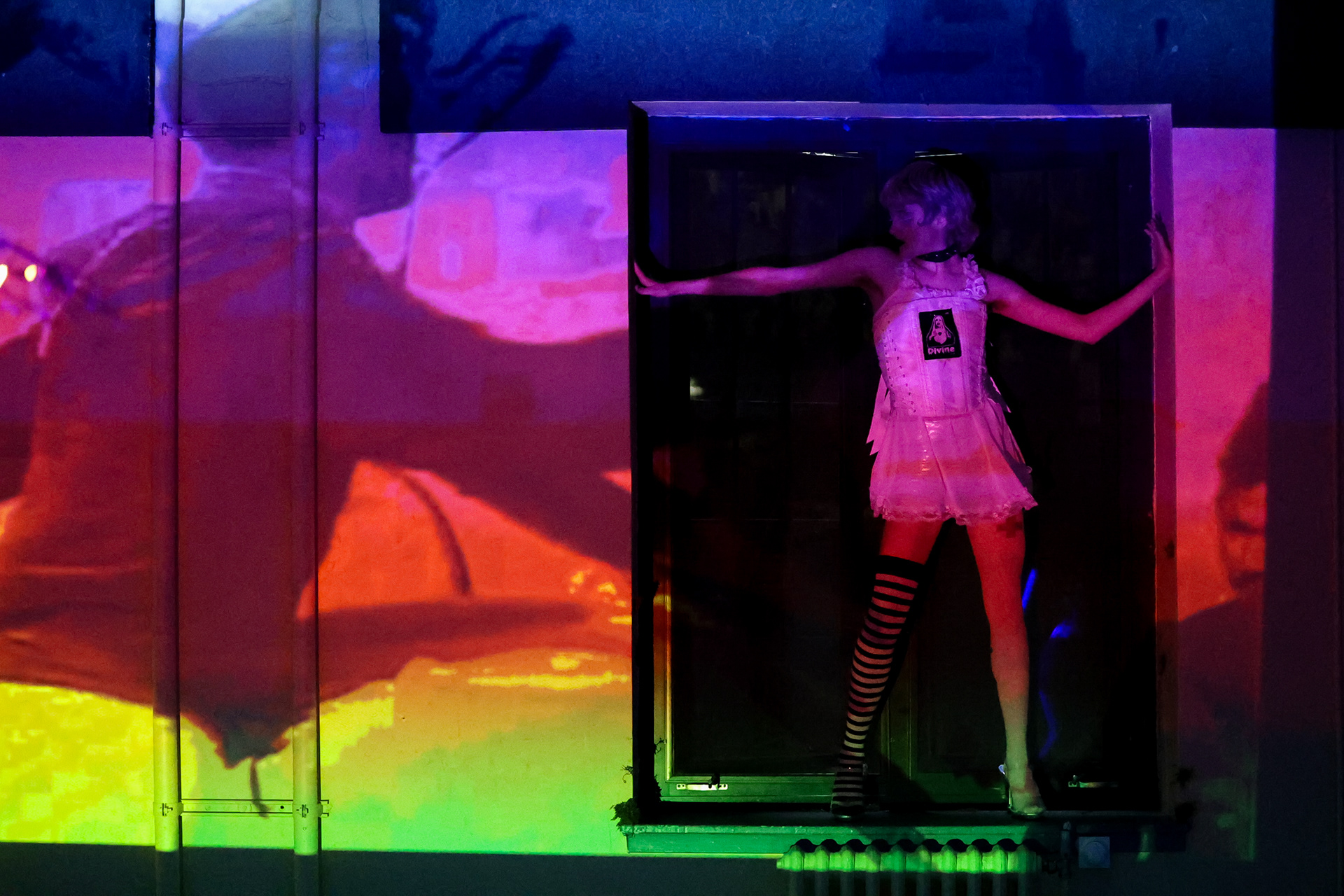 Bog Body Dance Party. An experimental puppet show rave by Maura Pelczynski.  Performed on April  24th of 2025 at Sarah Lawrence College.