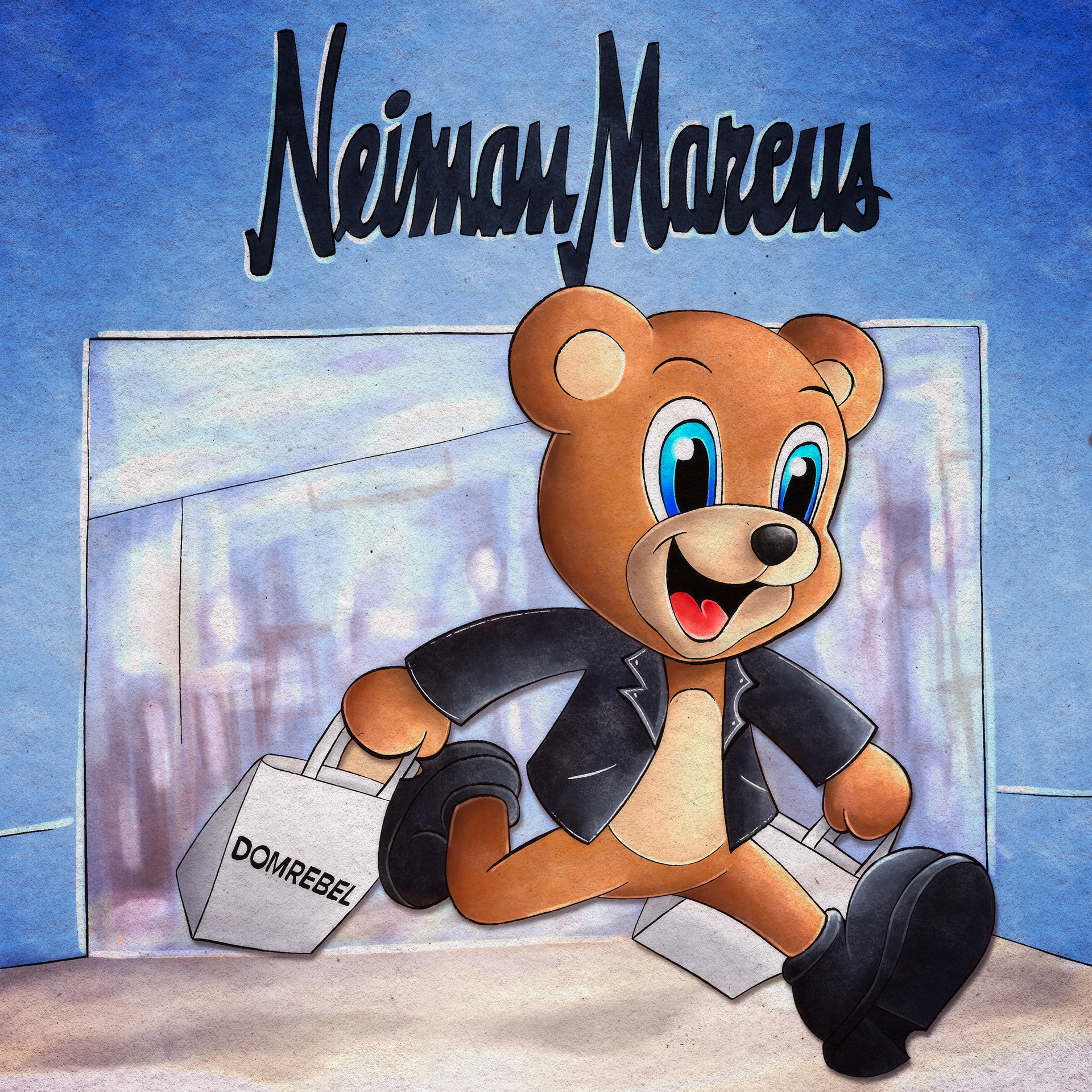 DOMREBEL NEIMAN MARCUS Promotional Illustration