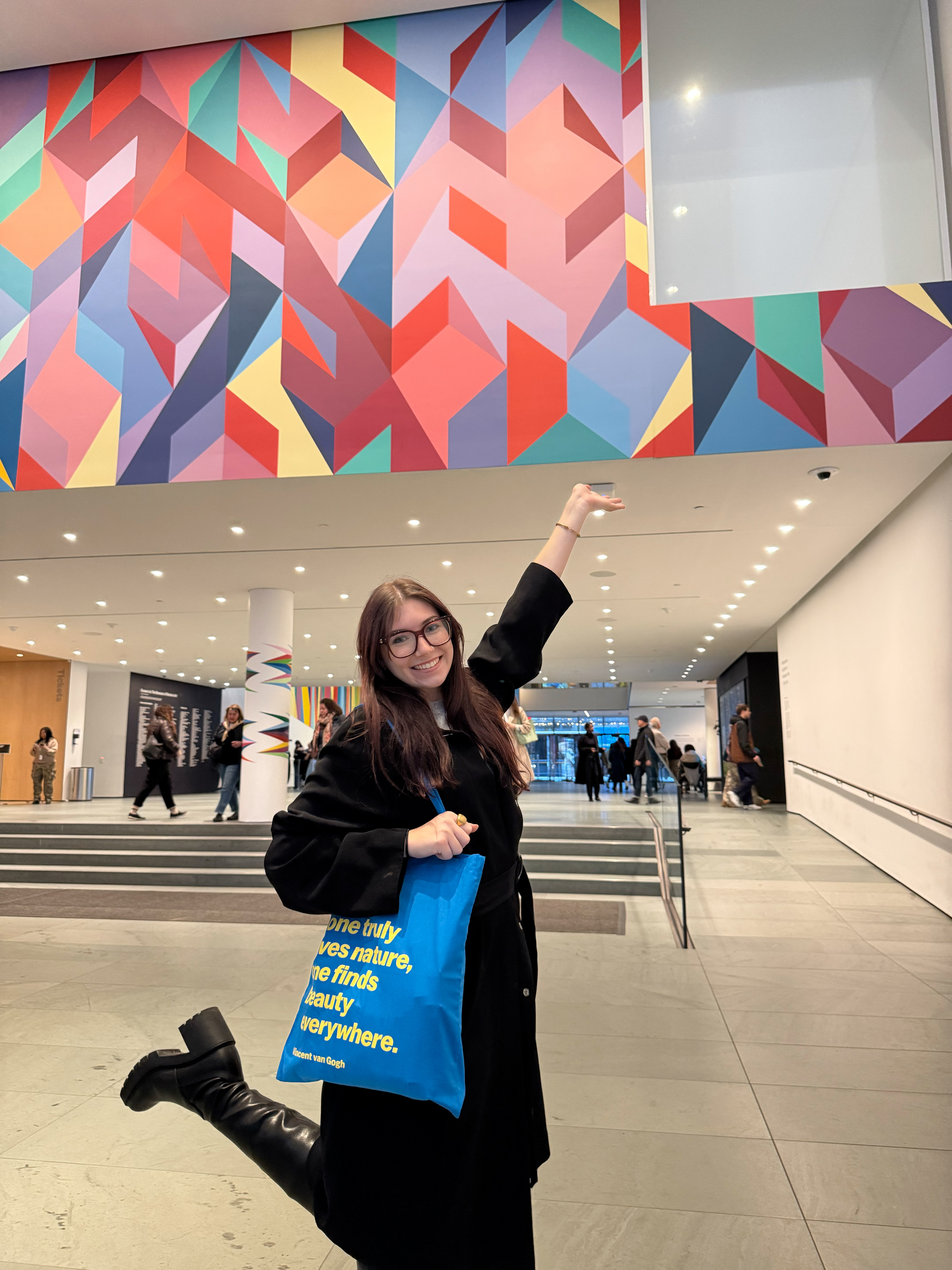 Reese Kendall at the MoMA