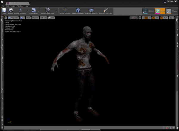 Dissolve shader