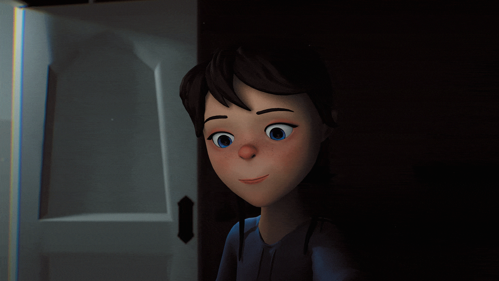 Lighting and particle effects for the short film Glow