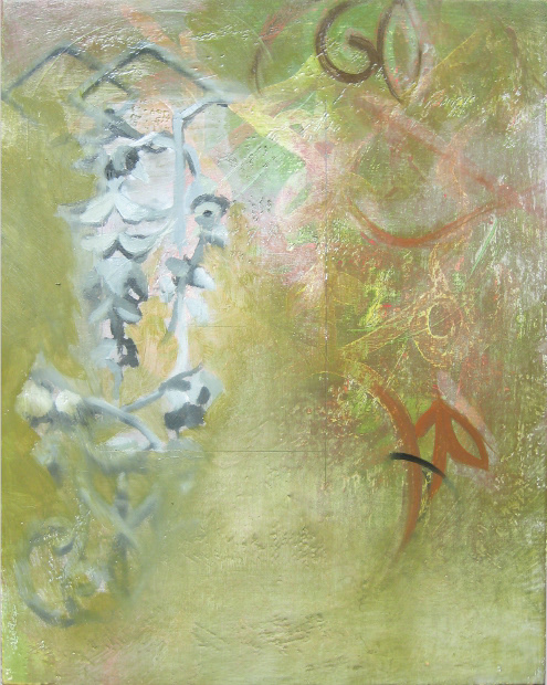 Ironwork // Oil on Chalk Gesso // 9" x 12" // 2010