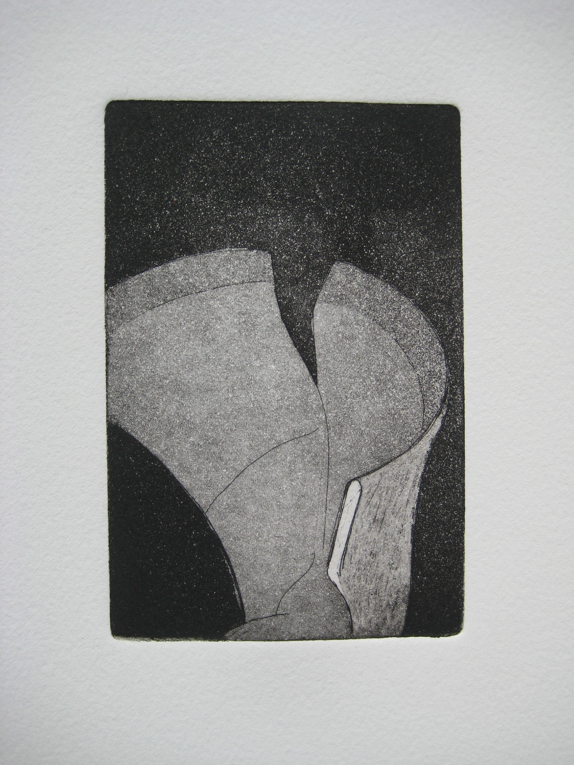 Cups // Aquatint // 6" x 8" // 2008