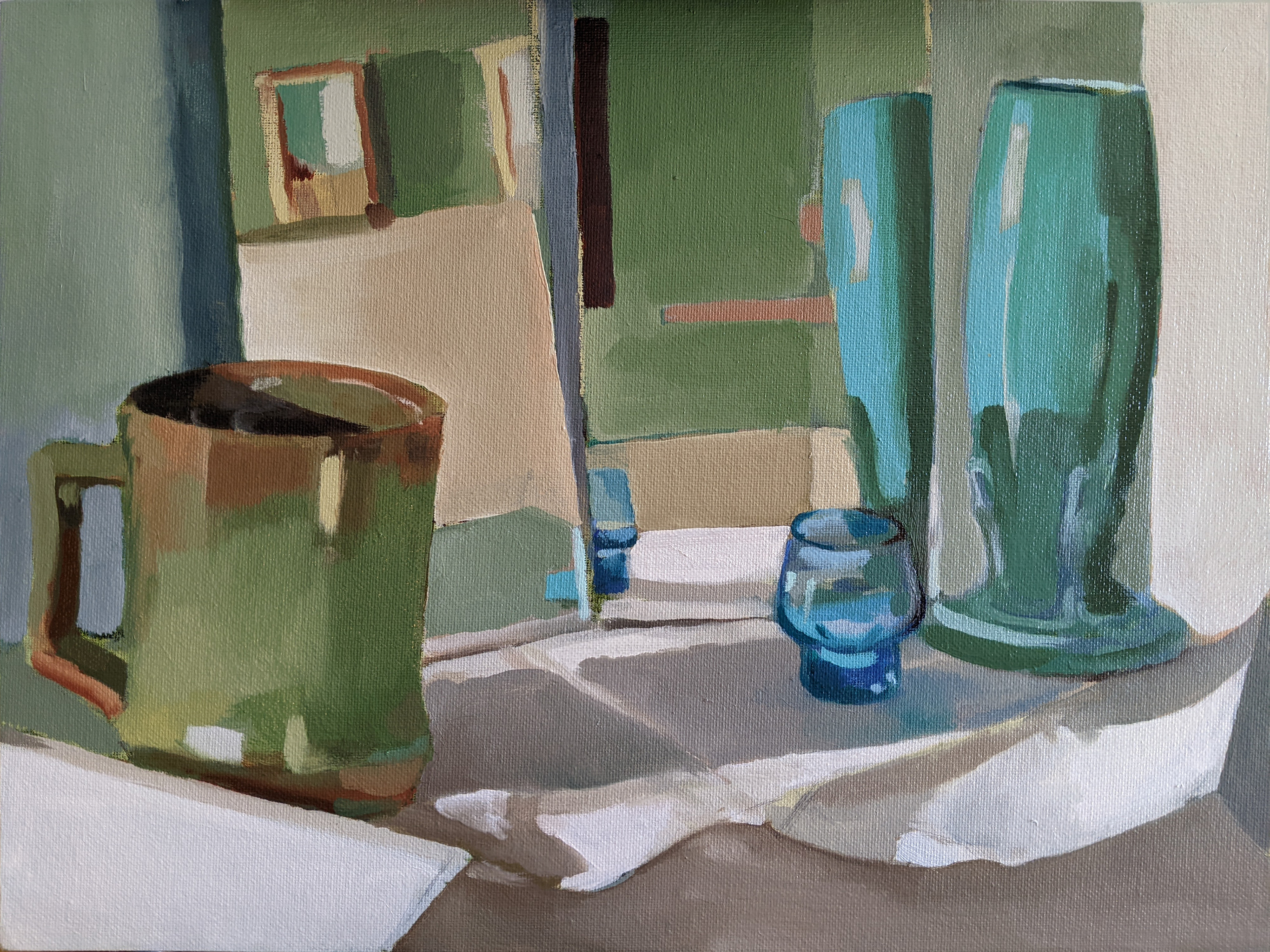 January Still Life // Oil on Canvas // 11" x 14" // 2021