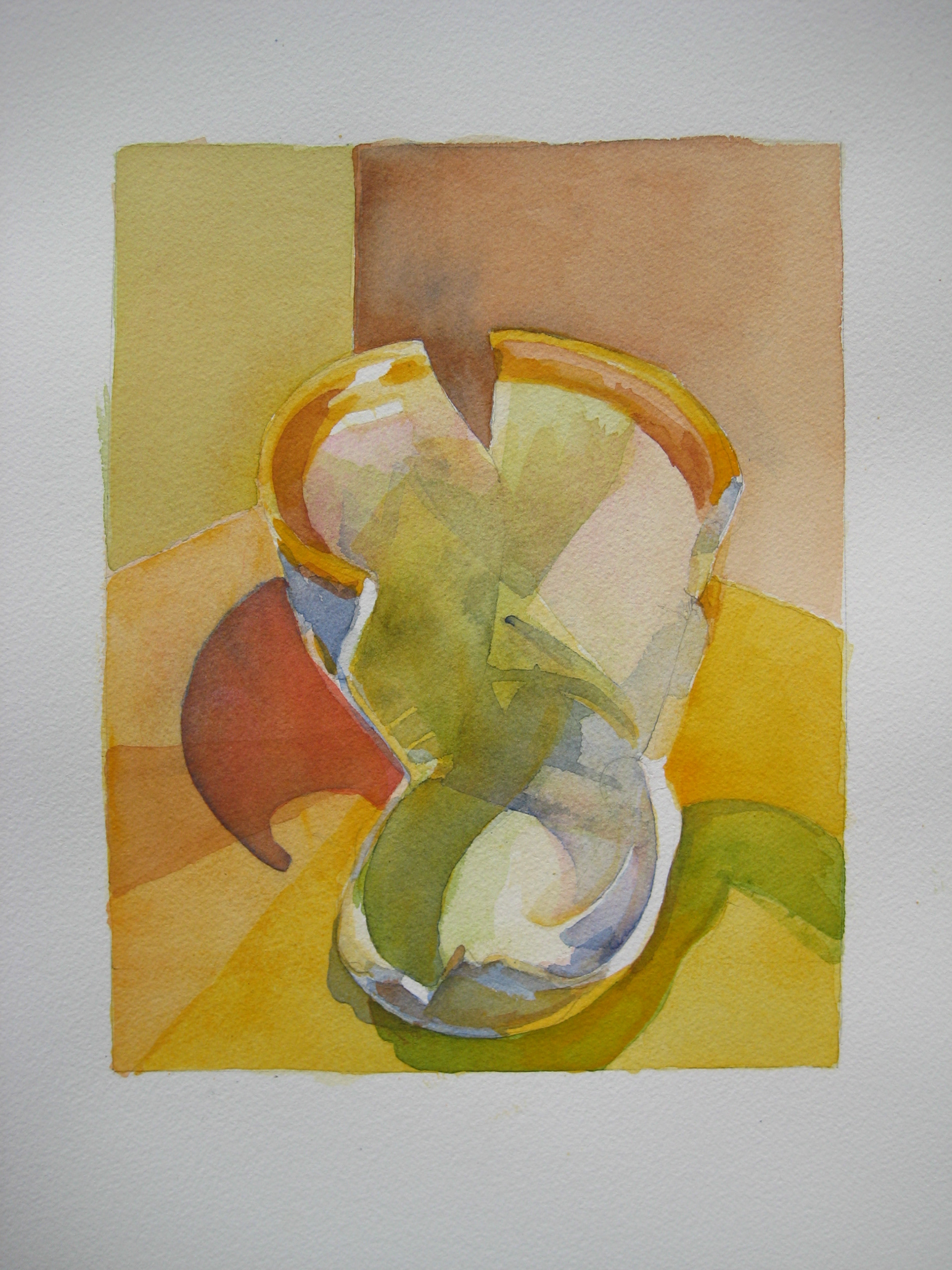 Cups // Watercolor // 9" x 12" // 2008