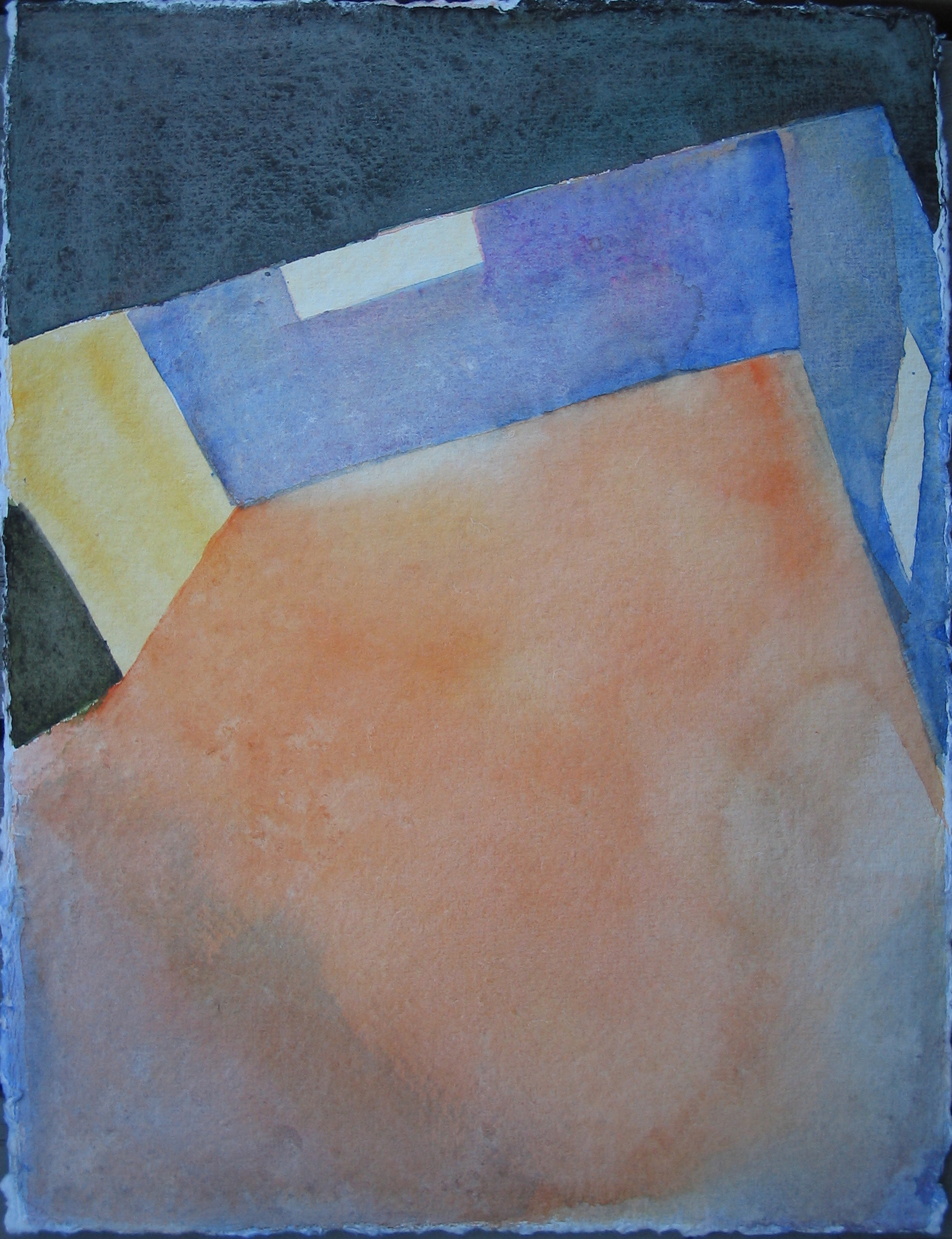 Skylight Left // Watercolor // 11" x 14" // 2007
