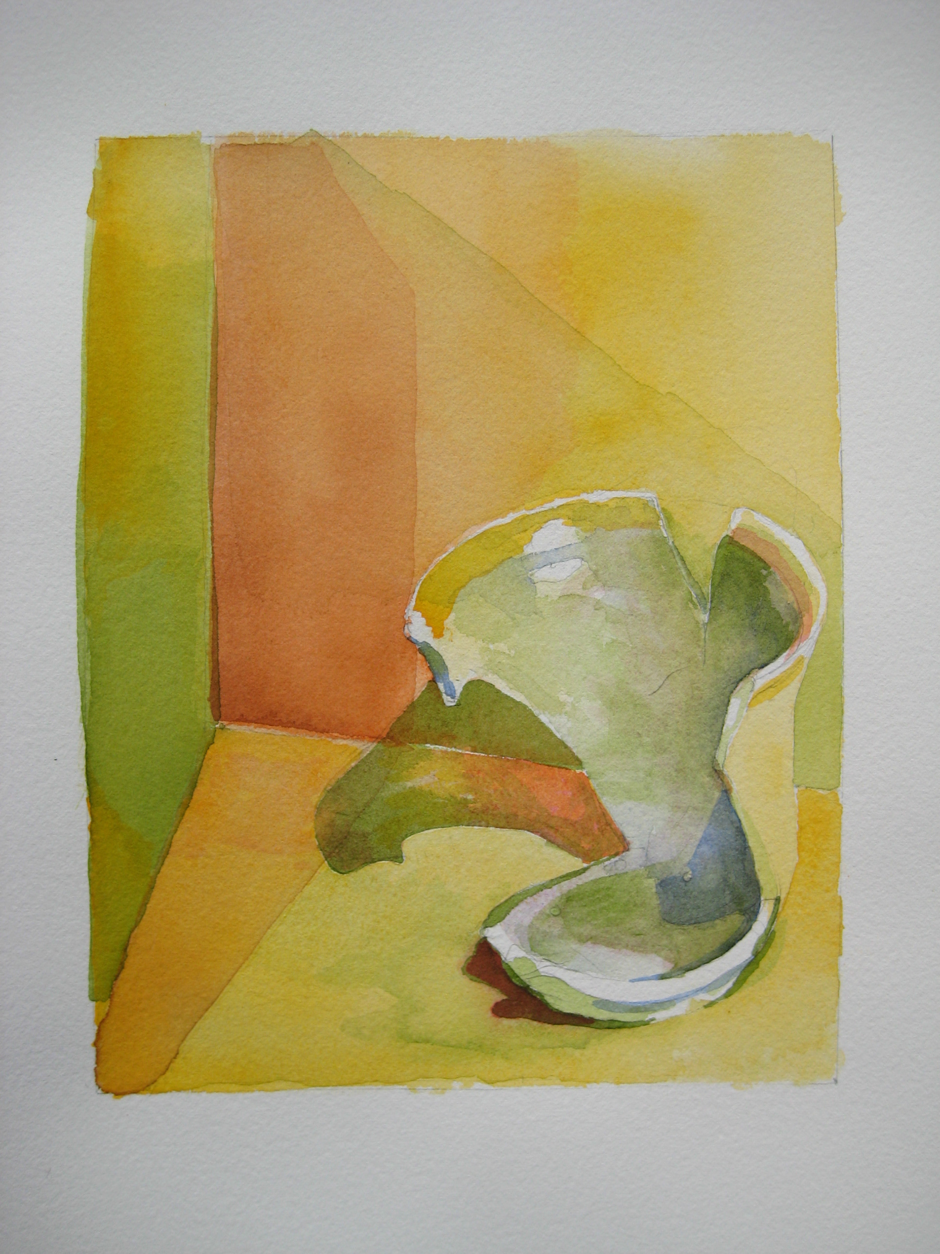 Cups // Watercolor // 9" x 12" // 2008