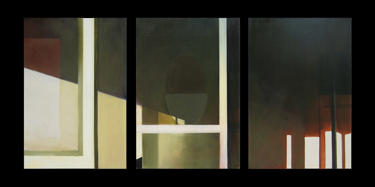 Open Enclosure // Oil on Canvas // 3' x 6' // 2008