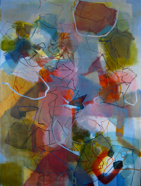 Cups // Oil on Wood // 18" x 24" // 2006