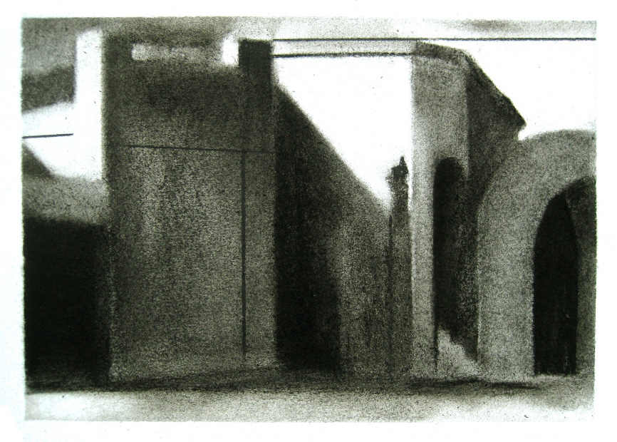 Ft. Pulaski // Charcoal on Paper // 16" x 20" // 2010