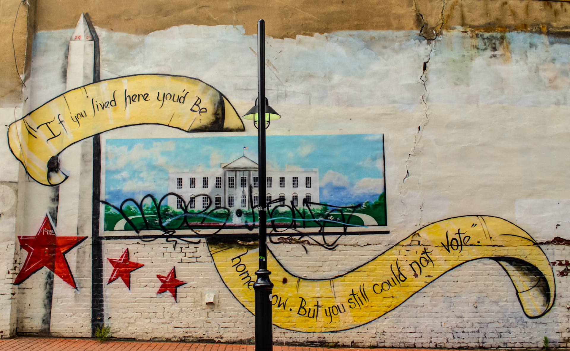 If you lived here, you'd be home by now.  But you still could not vote.