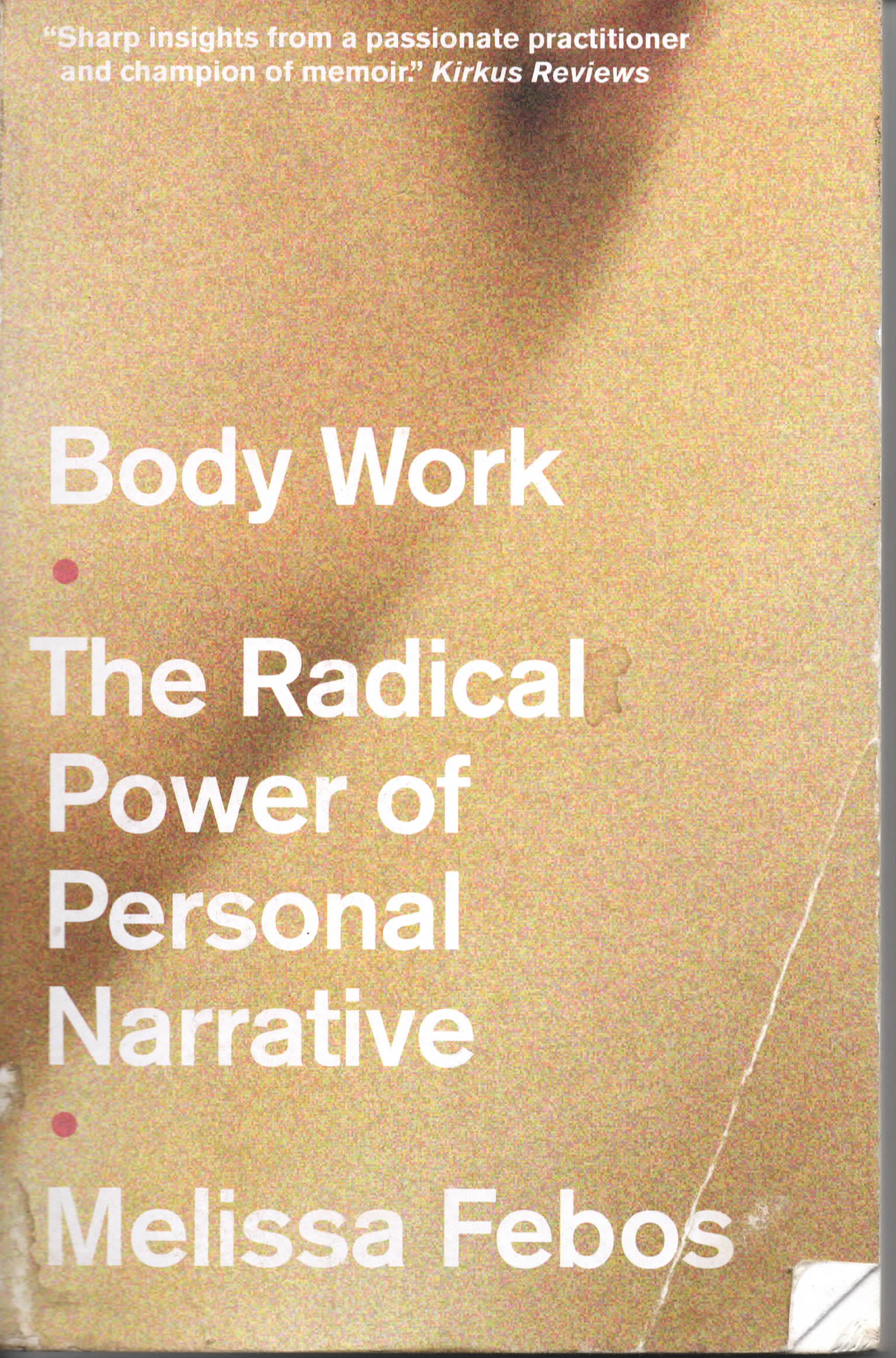 A book that underpinned my investigations throughout the year. Febos gave me contextual bravery to fully delve into my personal experiences and find the core aspects that really vibrate, that can be plucked and expanded to talk about grief universally.