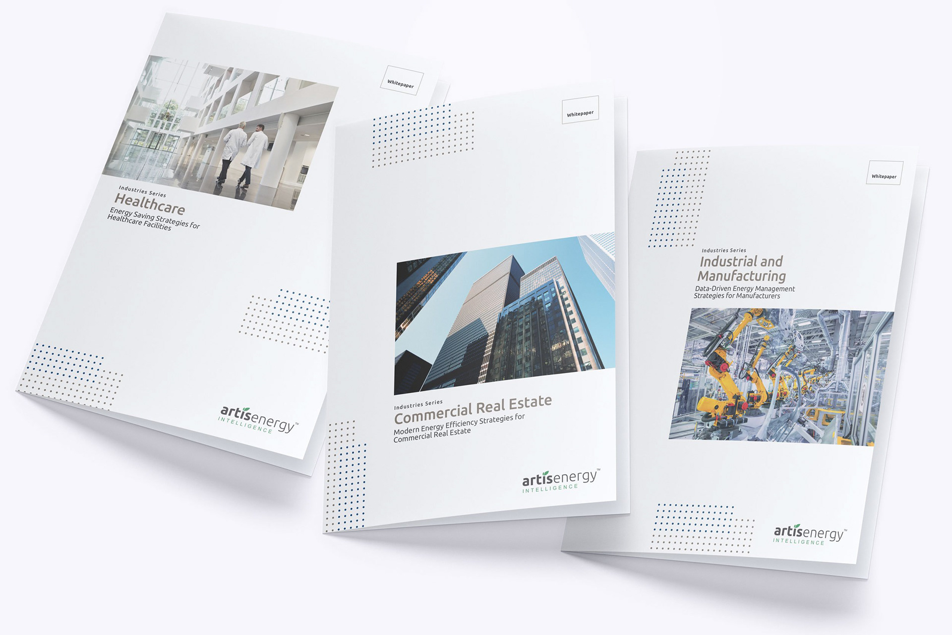 Series of corporate brochures