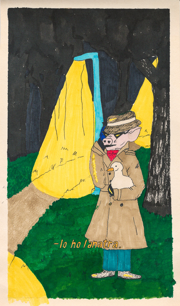 Learning Italian with an app