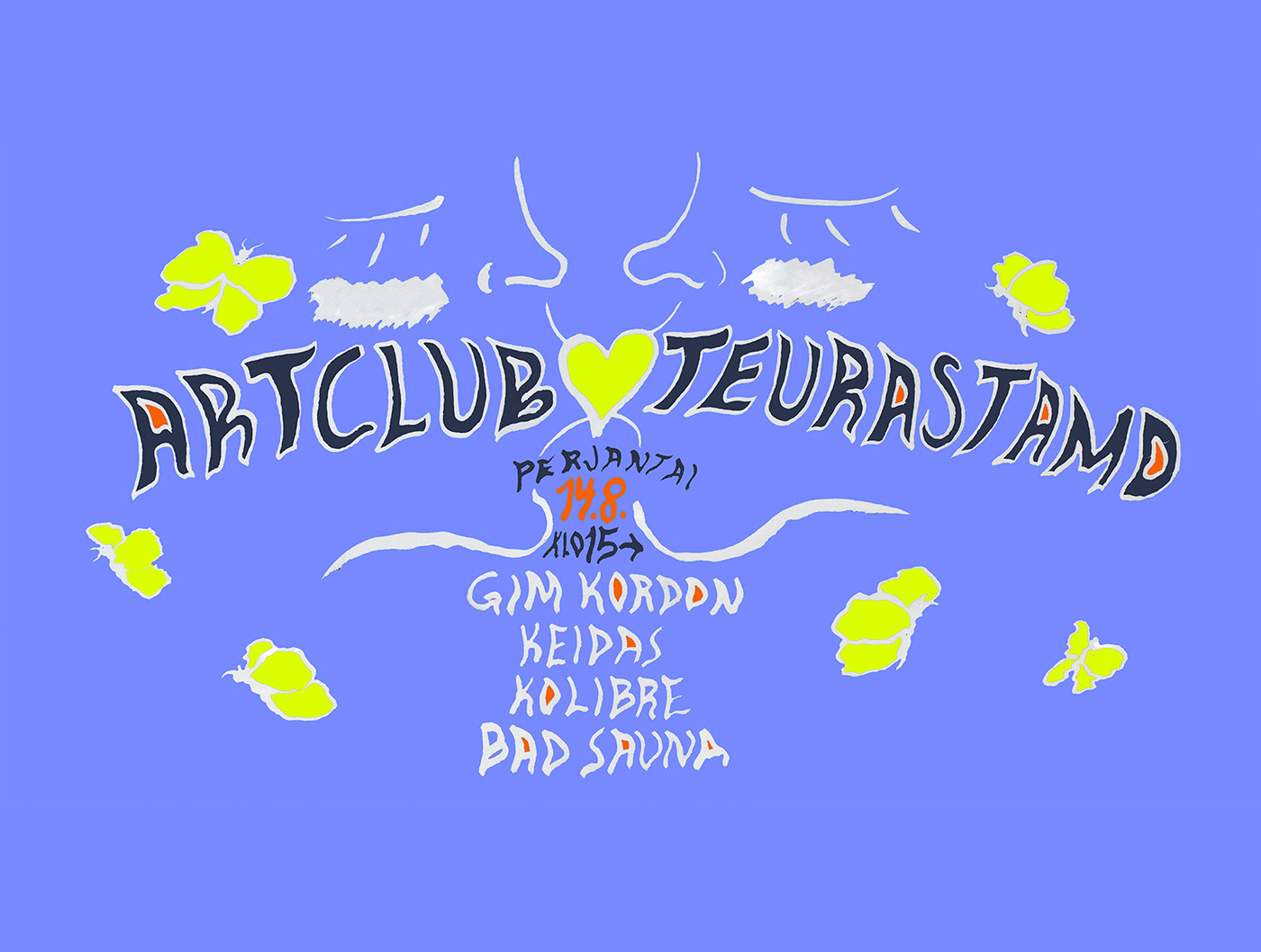 Poster for Artclub <3 Teurastamo