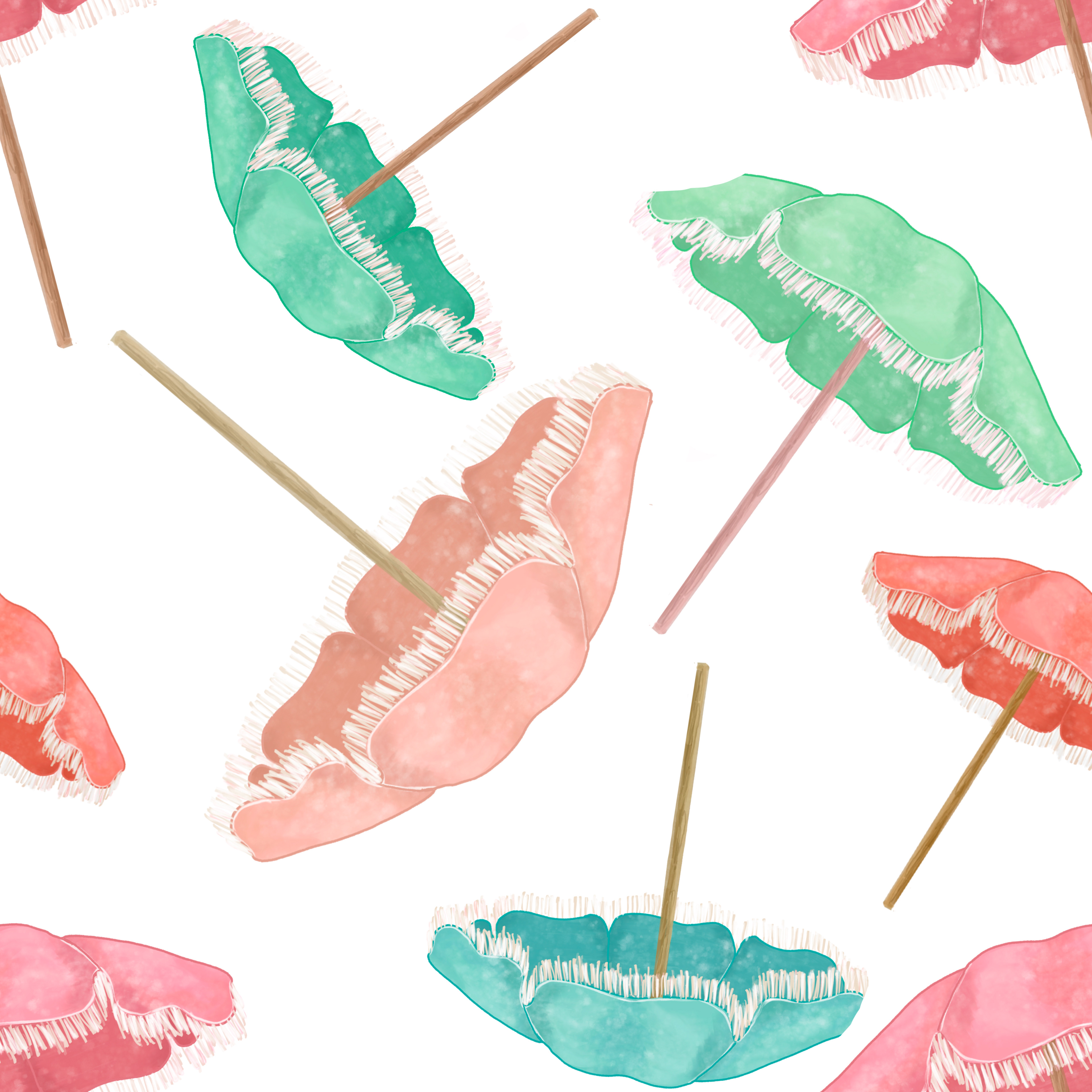 Hawaiian Vintage Unbrellas