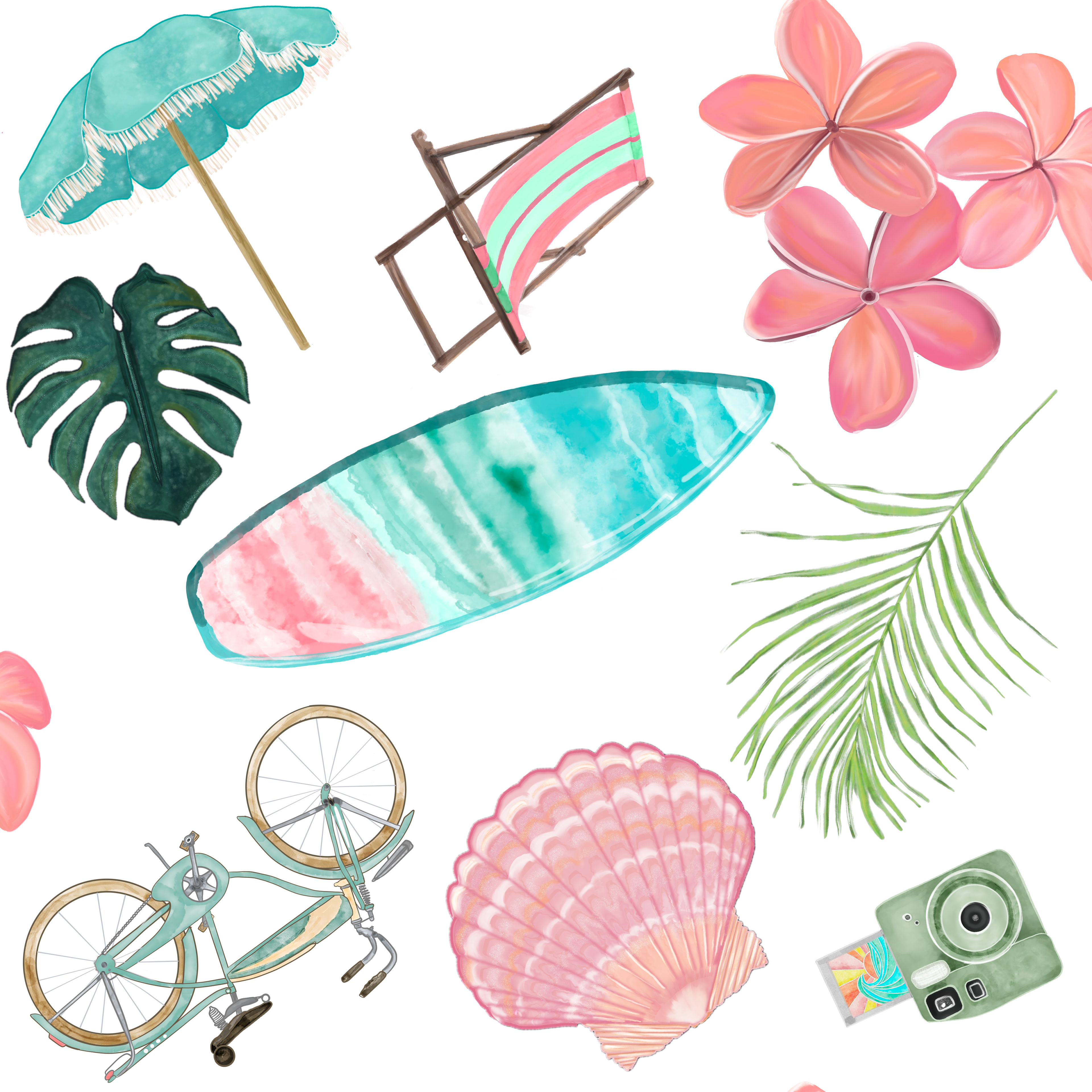 Hawaiian Tropical Beach 