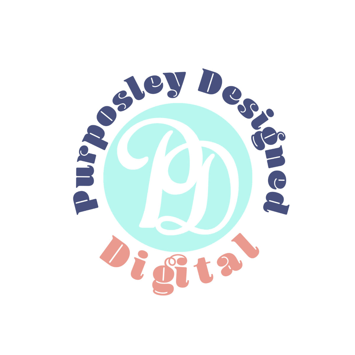 Purposely Designed  Digital Logo