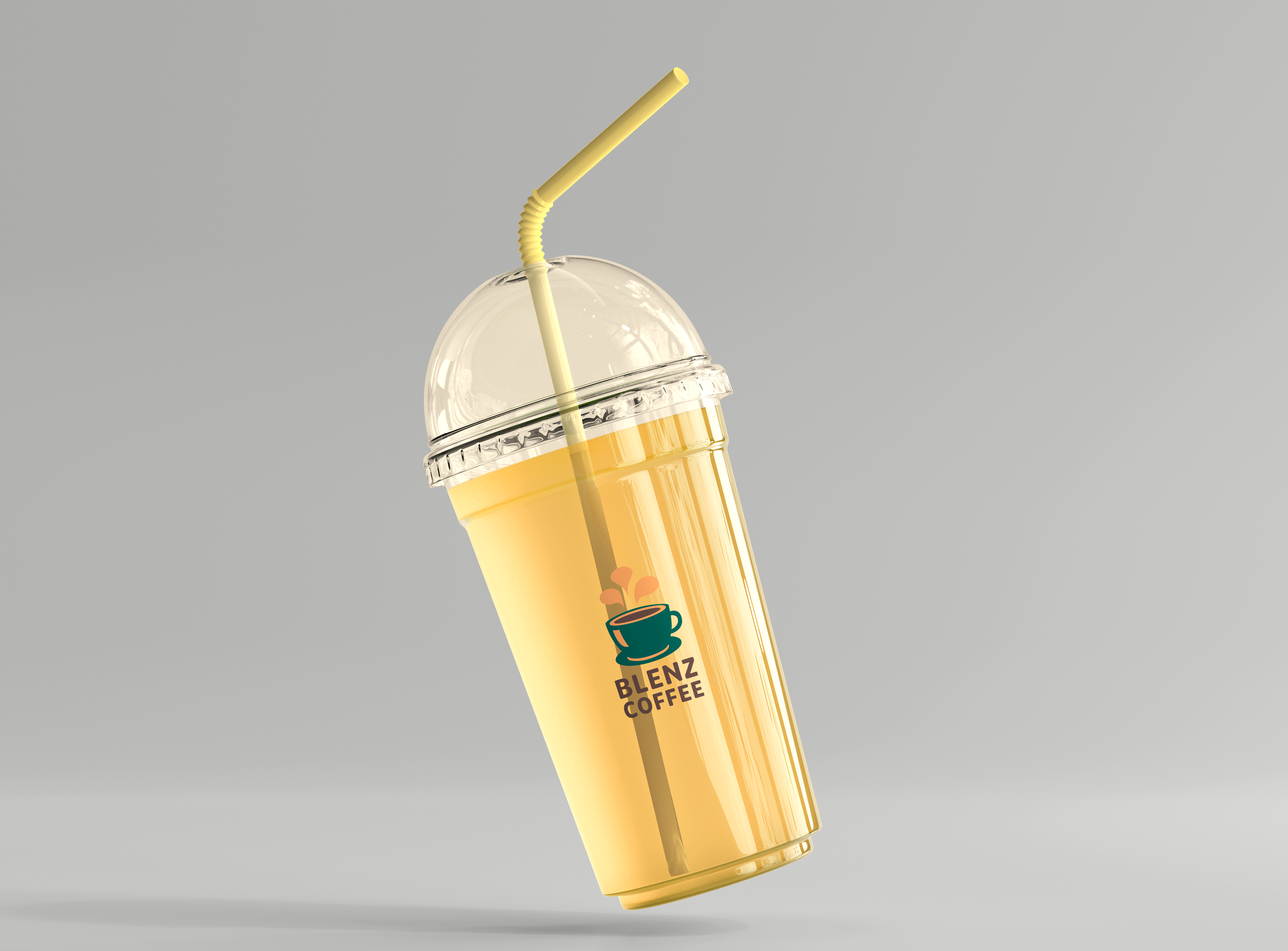 Round lid cold drink packaging