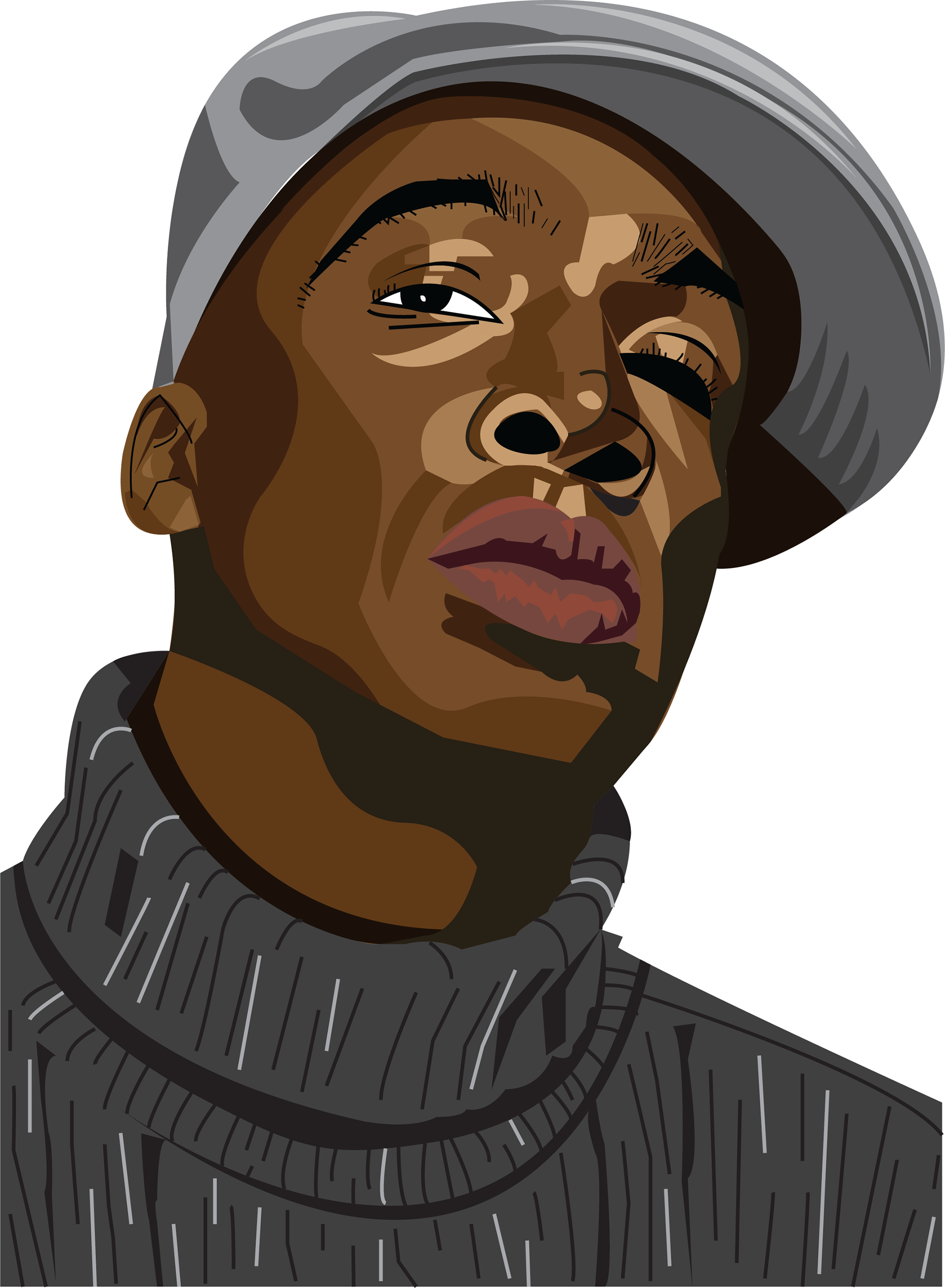Grandmaster Flash Illustration