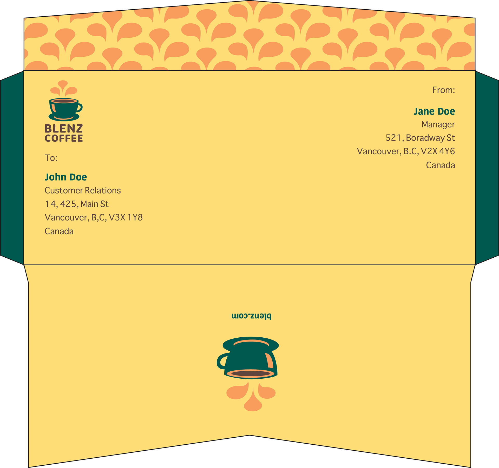 envelope outside