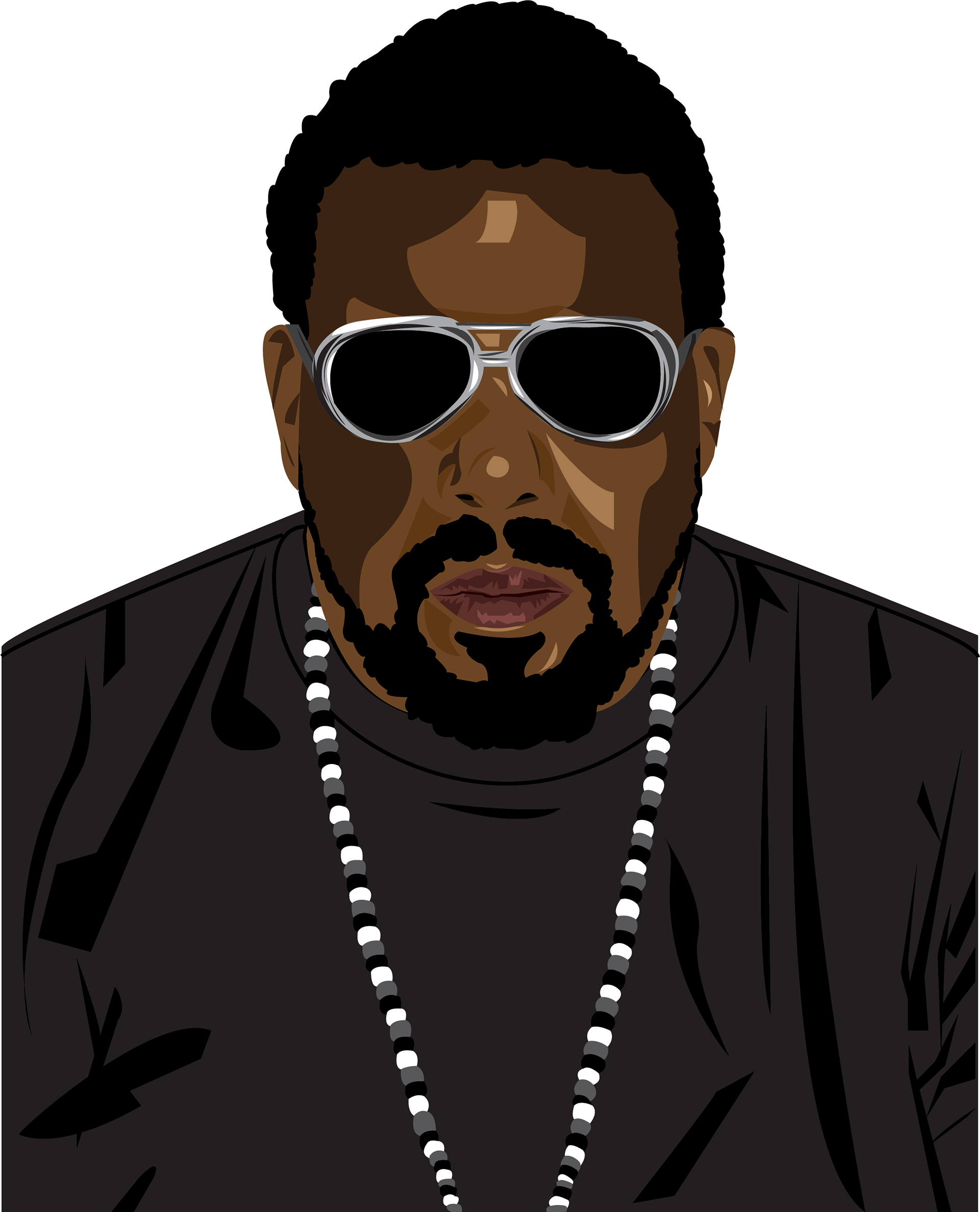 Afrika Bambataa Illustration