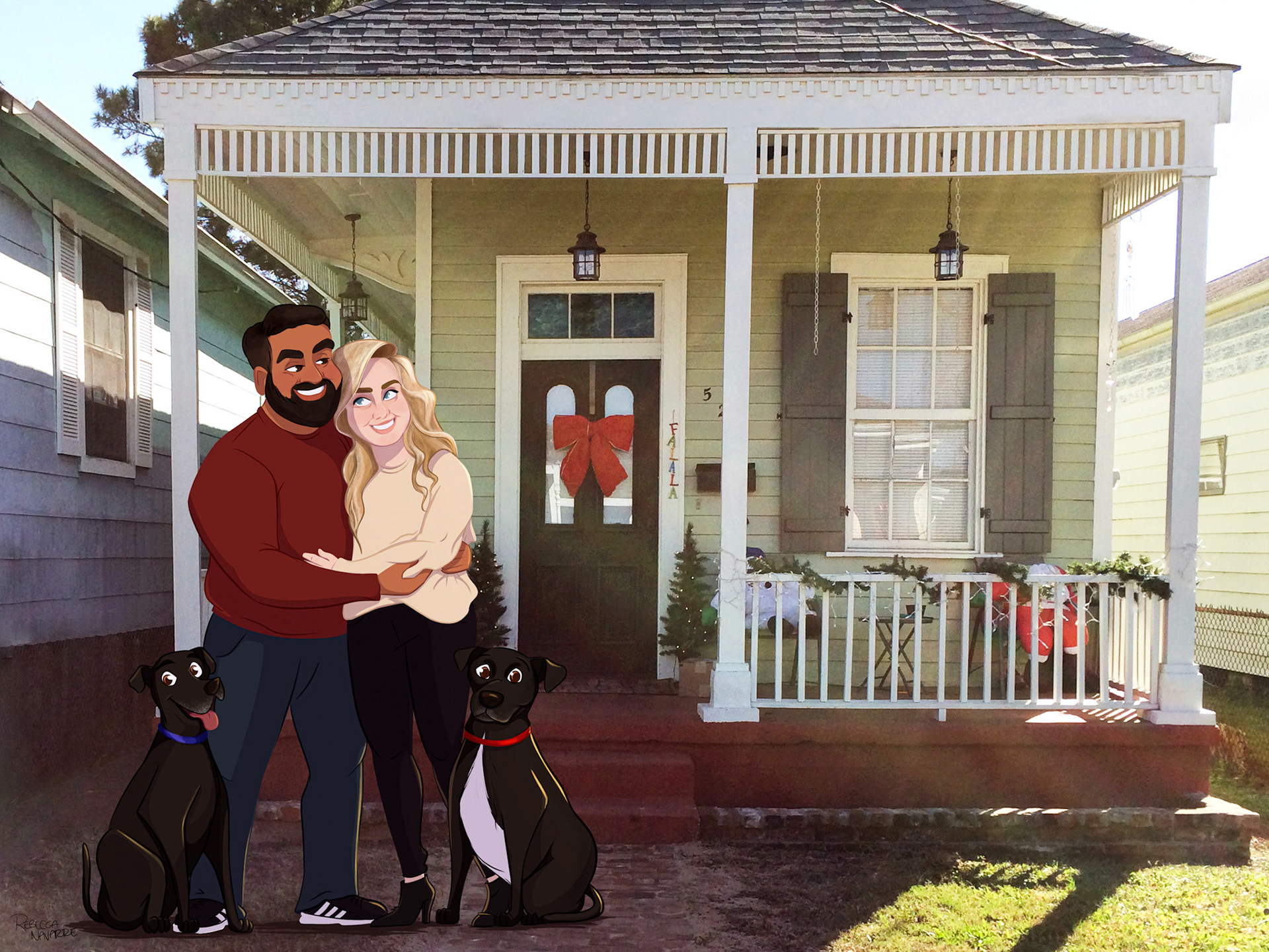 Commission-Illustration and Image retouching in Photoshop