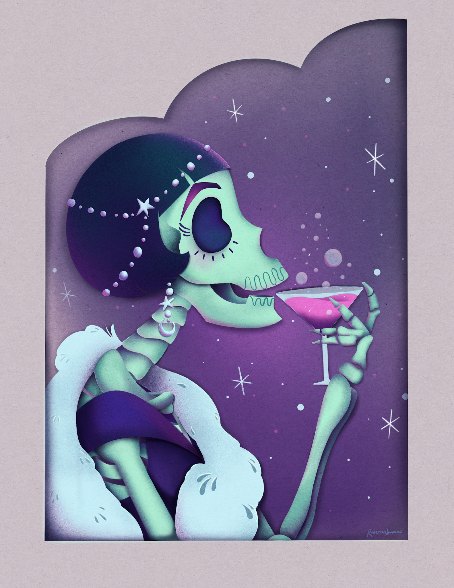 Dead Gorgeous - Photoshop Illustration