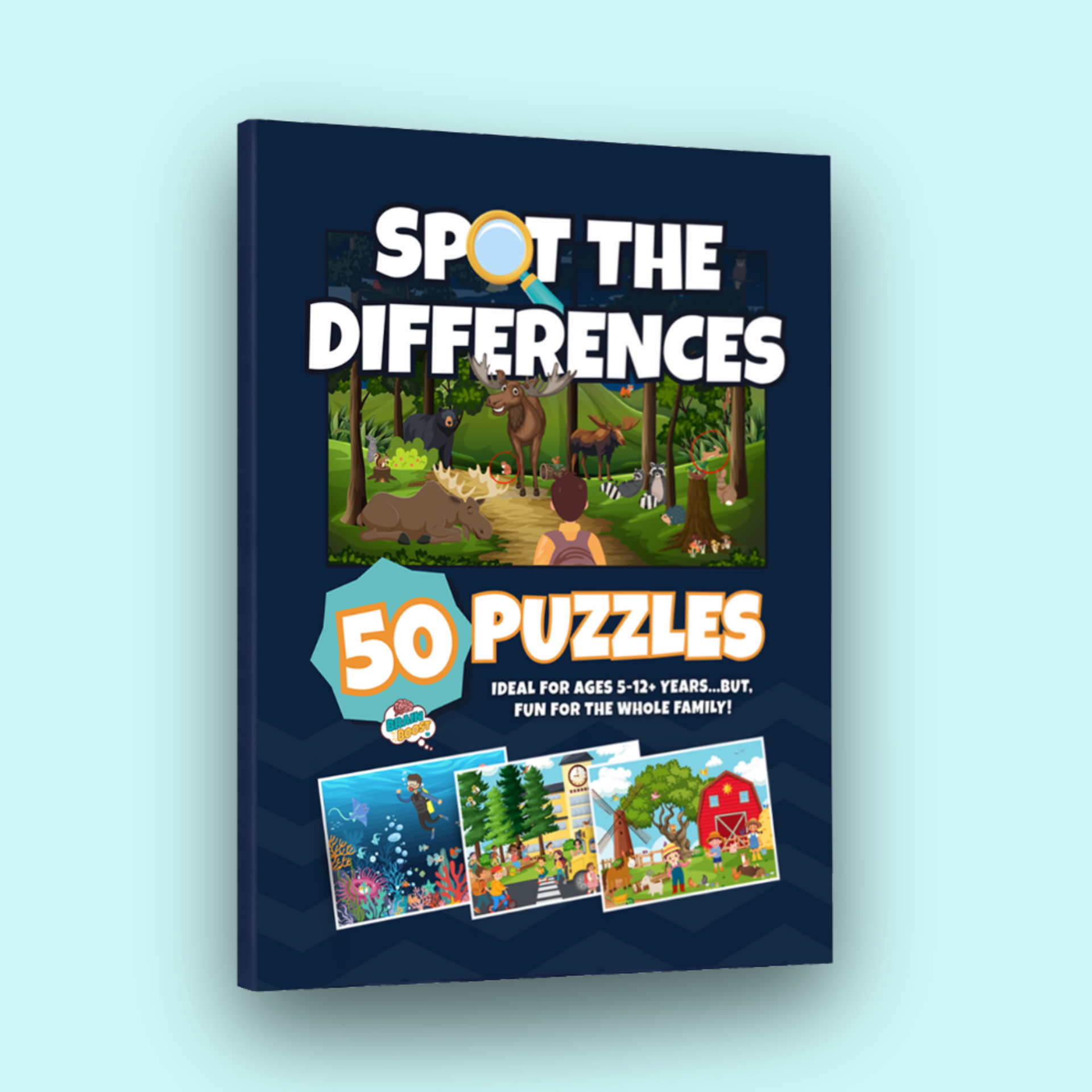 Spot the Differences Book