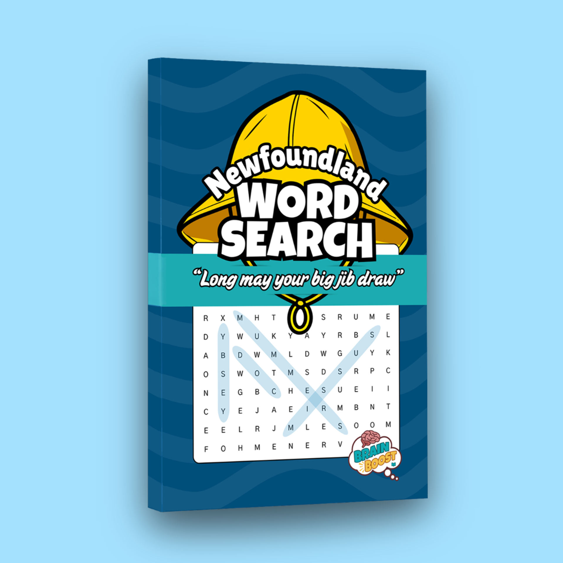 Newfoundland Word Search Book - From the Brain Boost Books Collection
