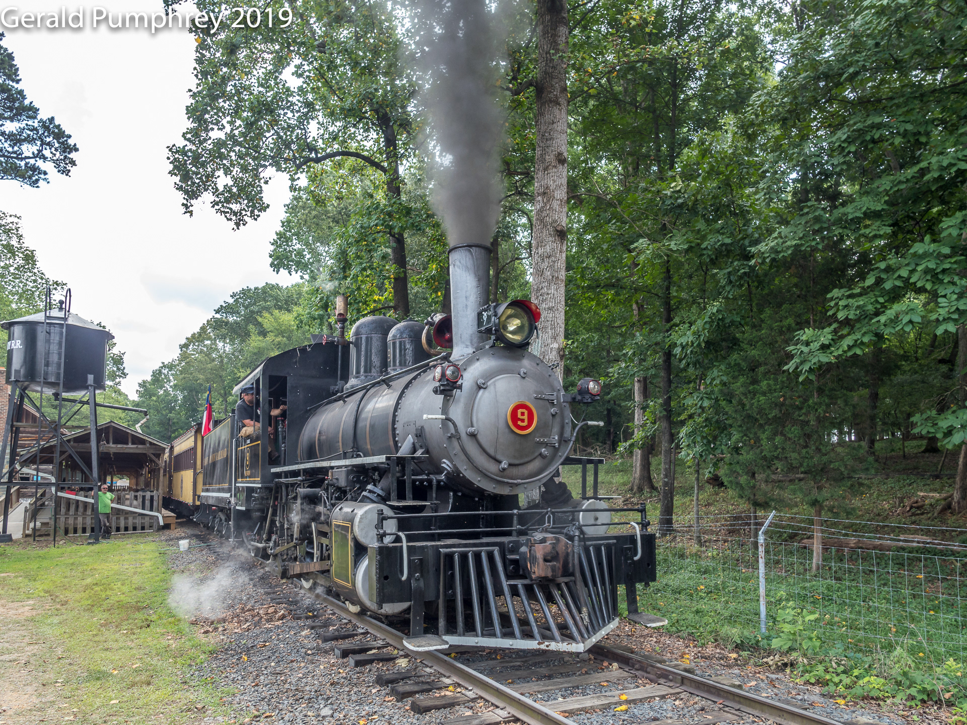 Steam Locomotive, Denton, NC