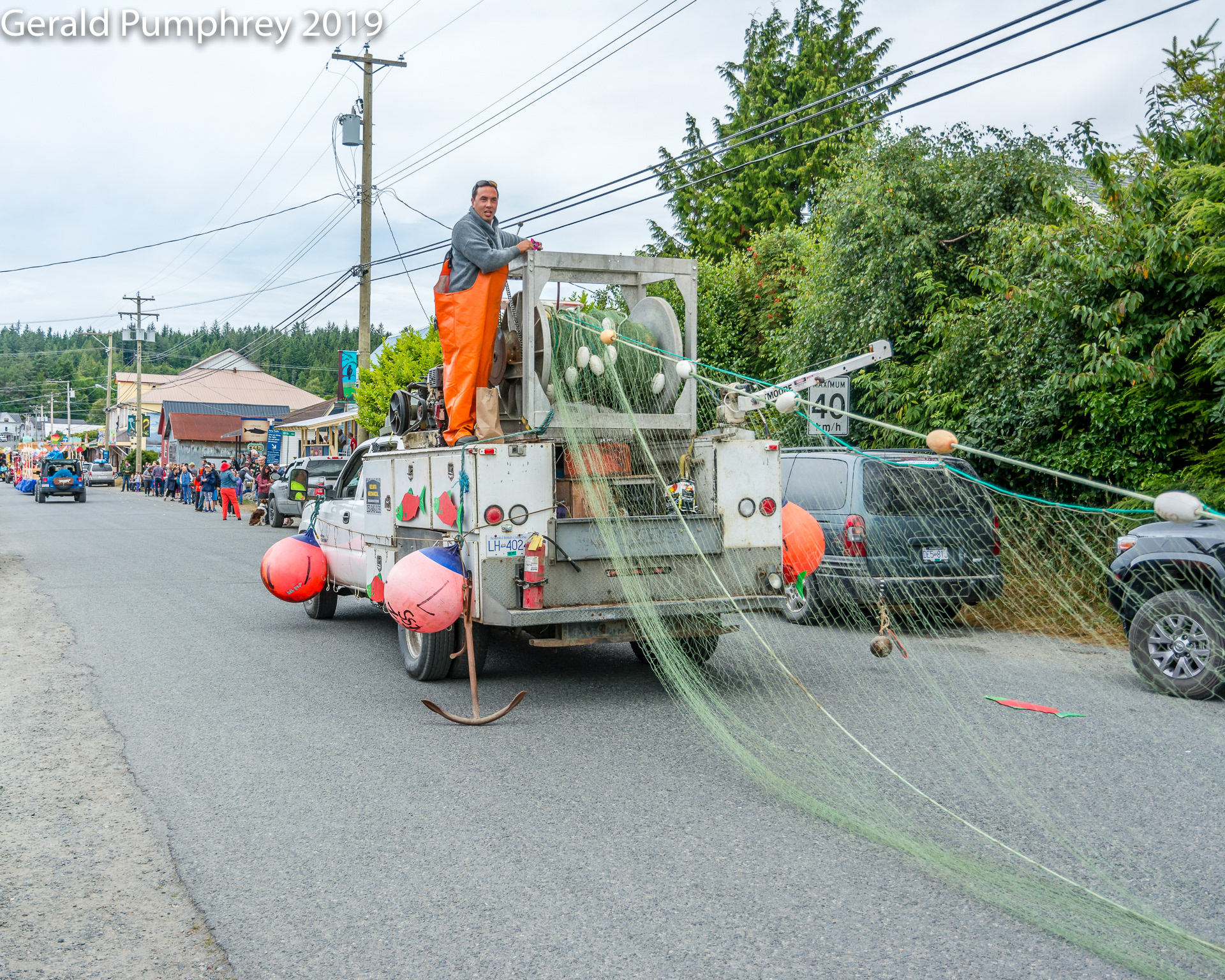 Salmon Day Parade, Sointula, British Columbia