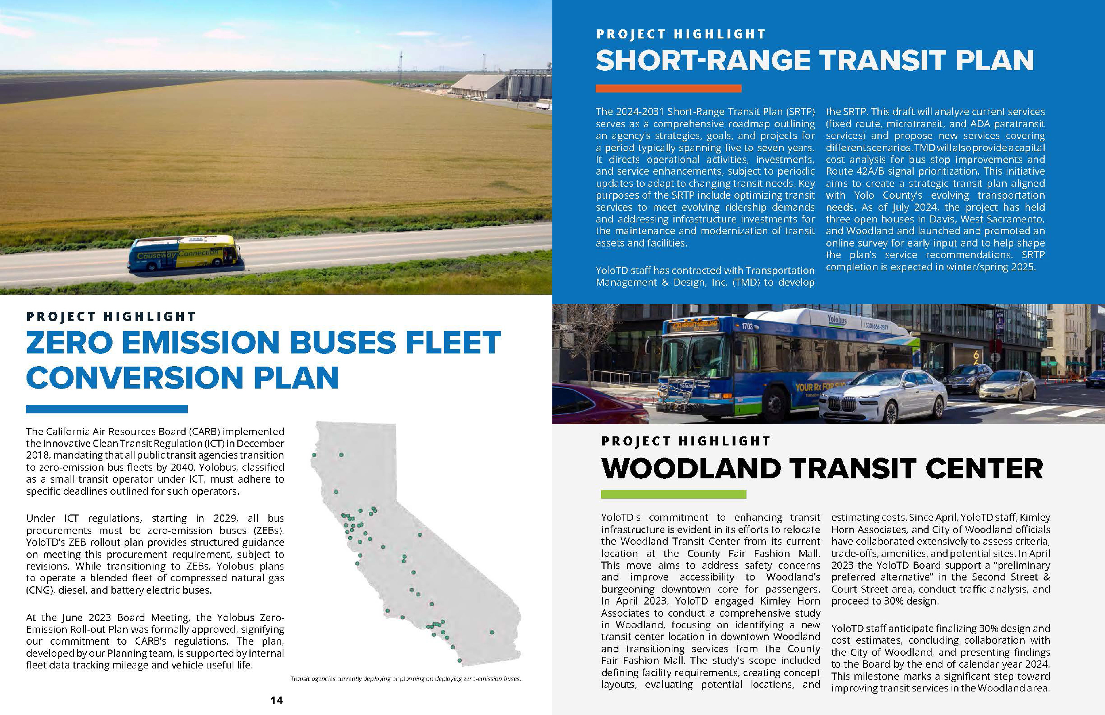 Spread design example.