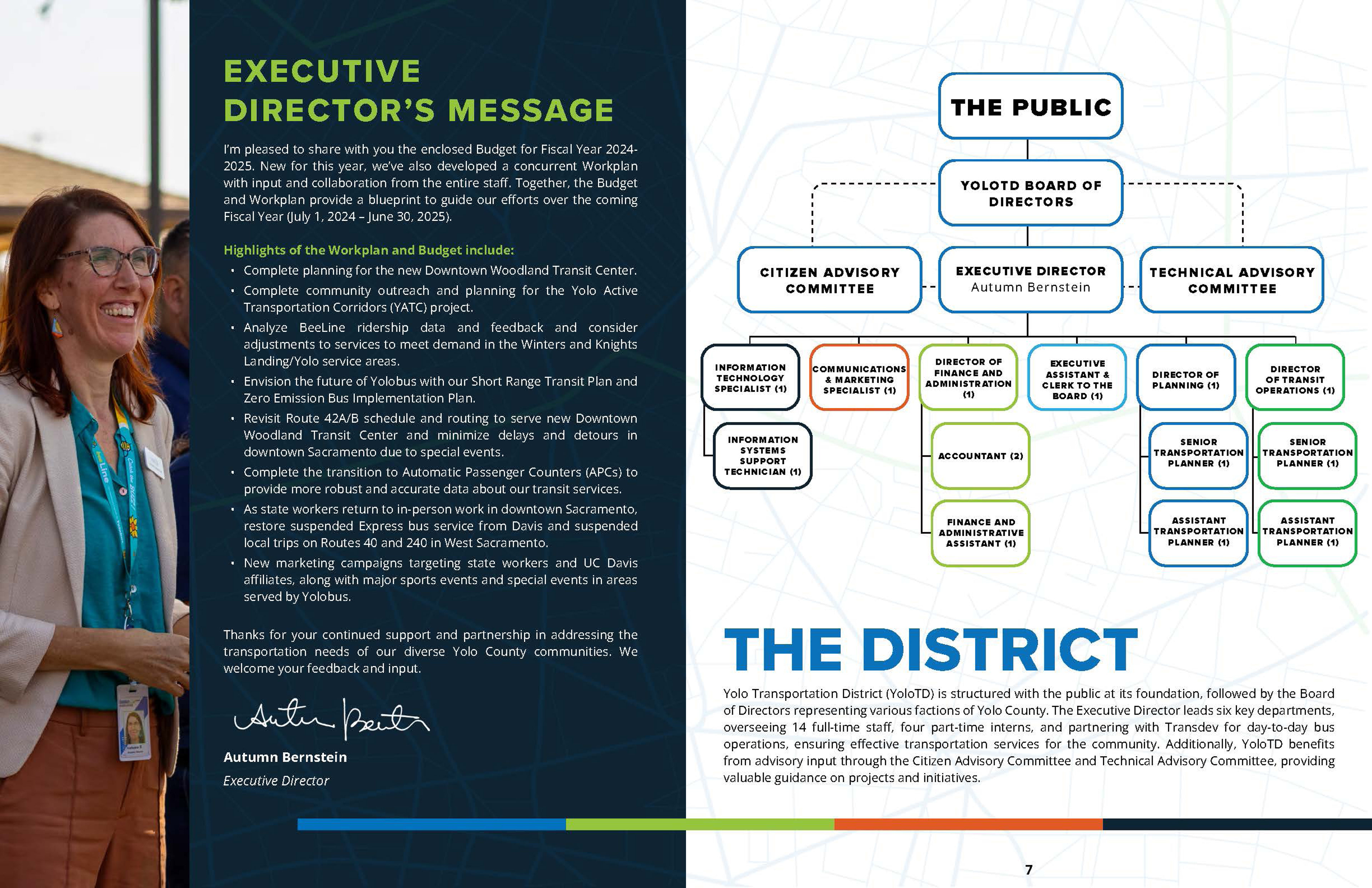 Spread design example.
