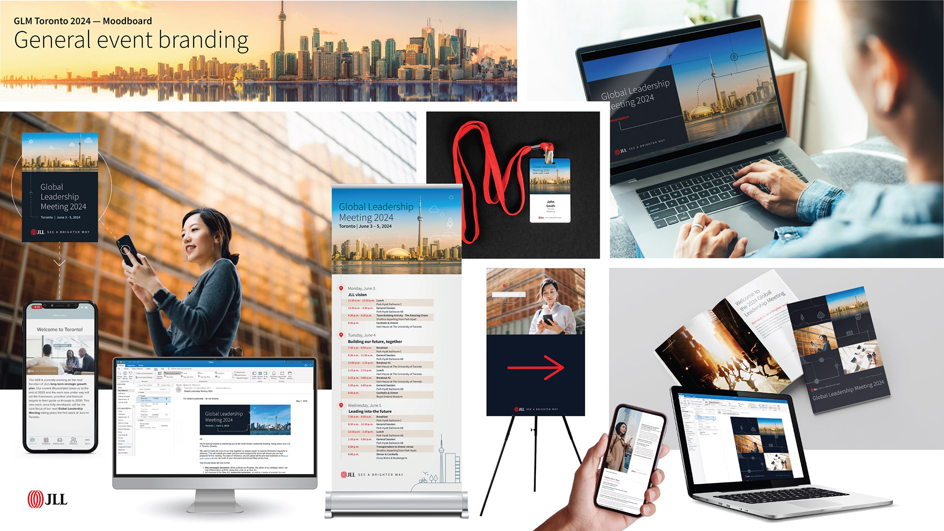 Photography and the use of illustrations will represent AI/Technology, Leadership, Client-/People-centricity,  Innovation Community for additional emphasis 