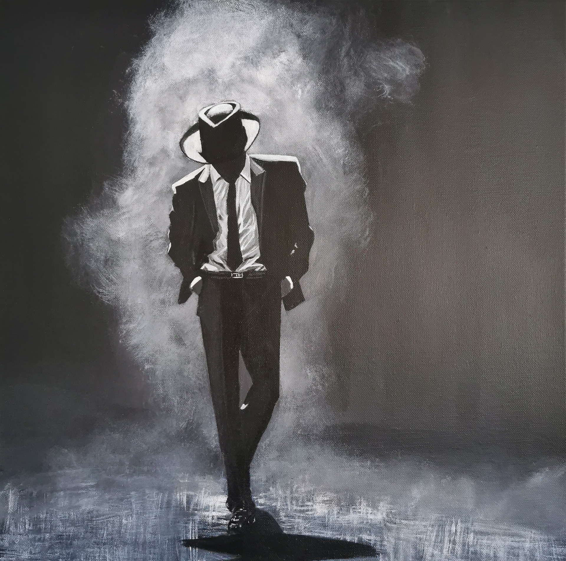 Mystery Man 50x50 cm
