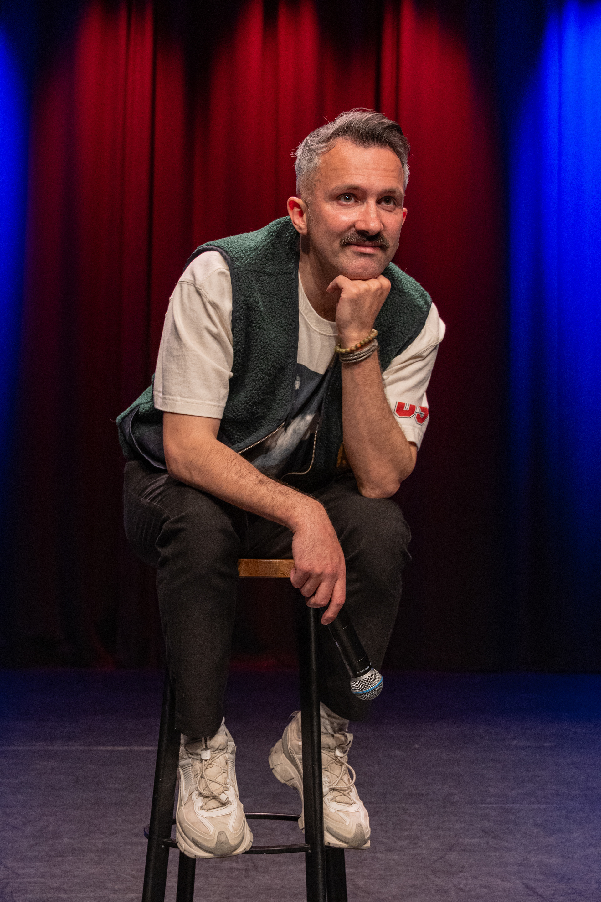 Halil Caliskan's stand up show. Amsterdam - Podium Mozaiek.