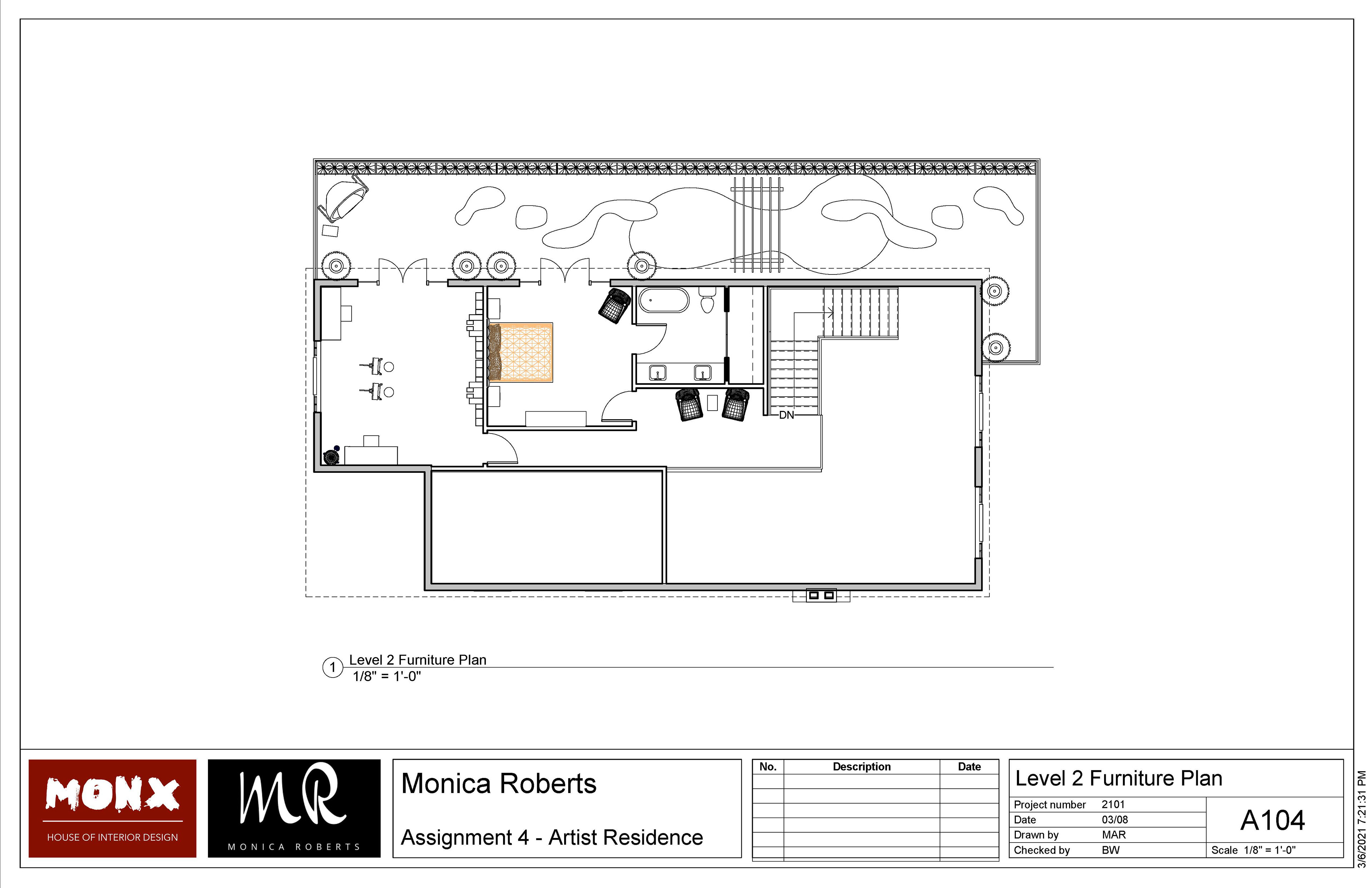 Furniture Plan Floor 2