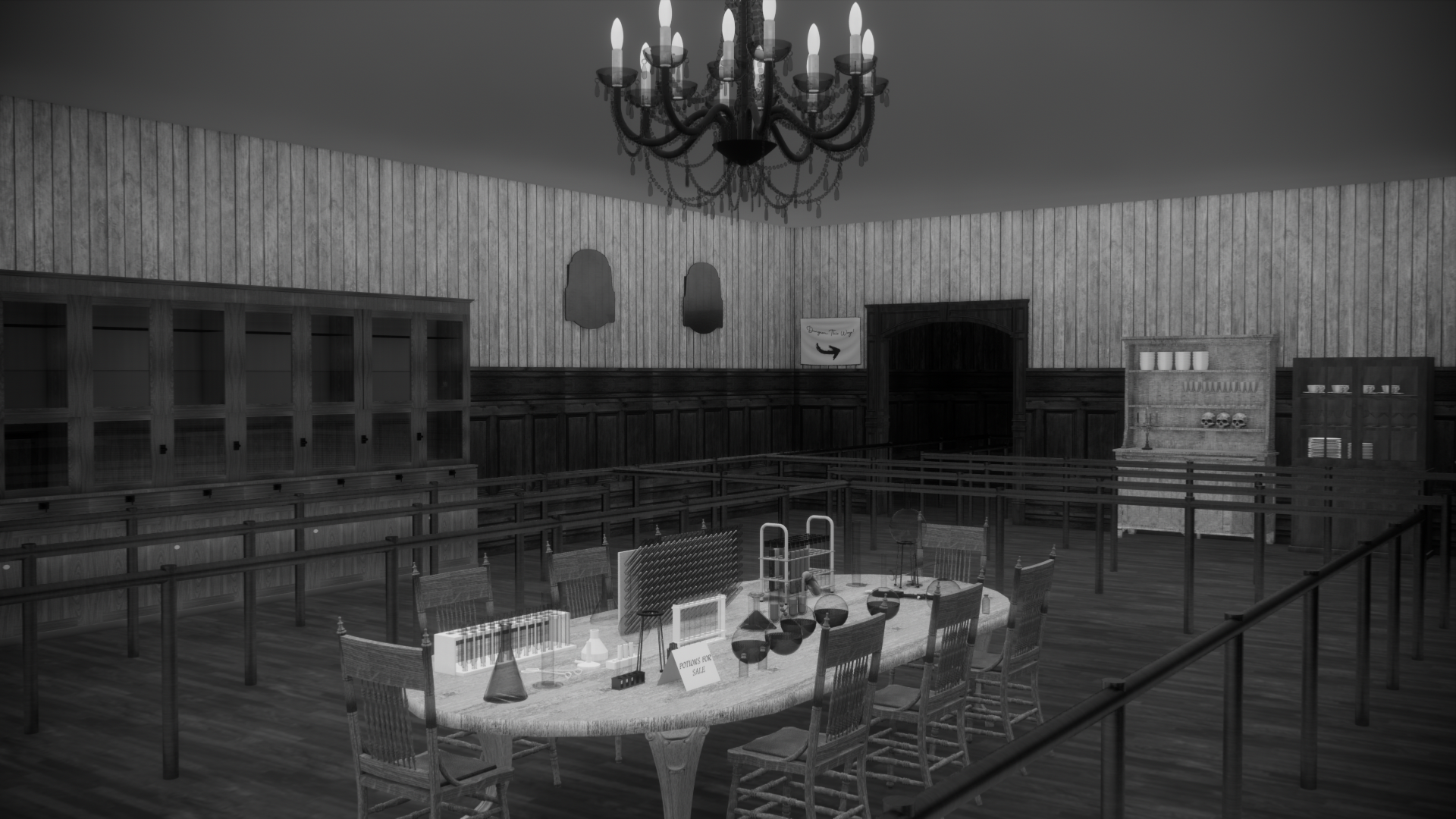 SC-04 DINING ROOM - POTIONS TABLE