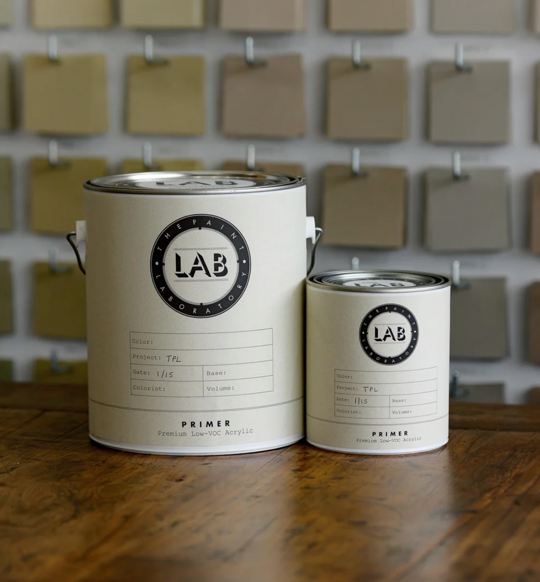 Helped with the look of the paint can labels.